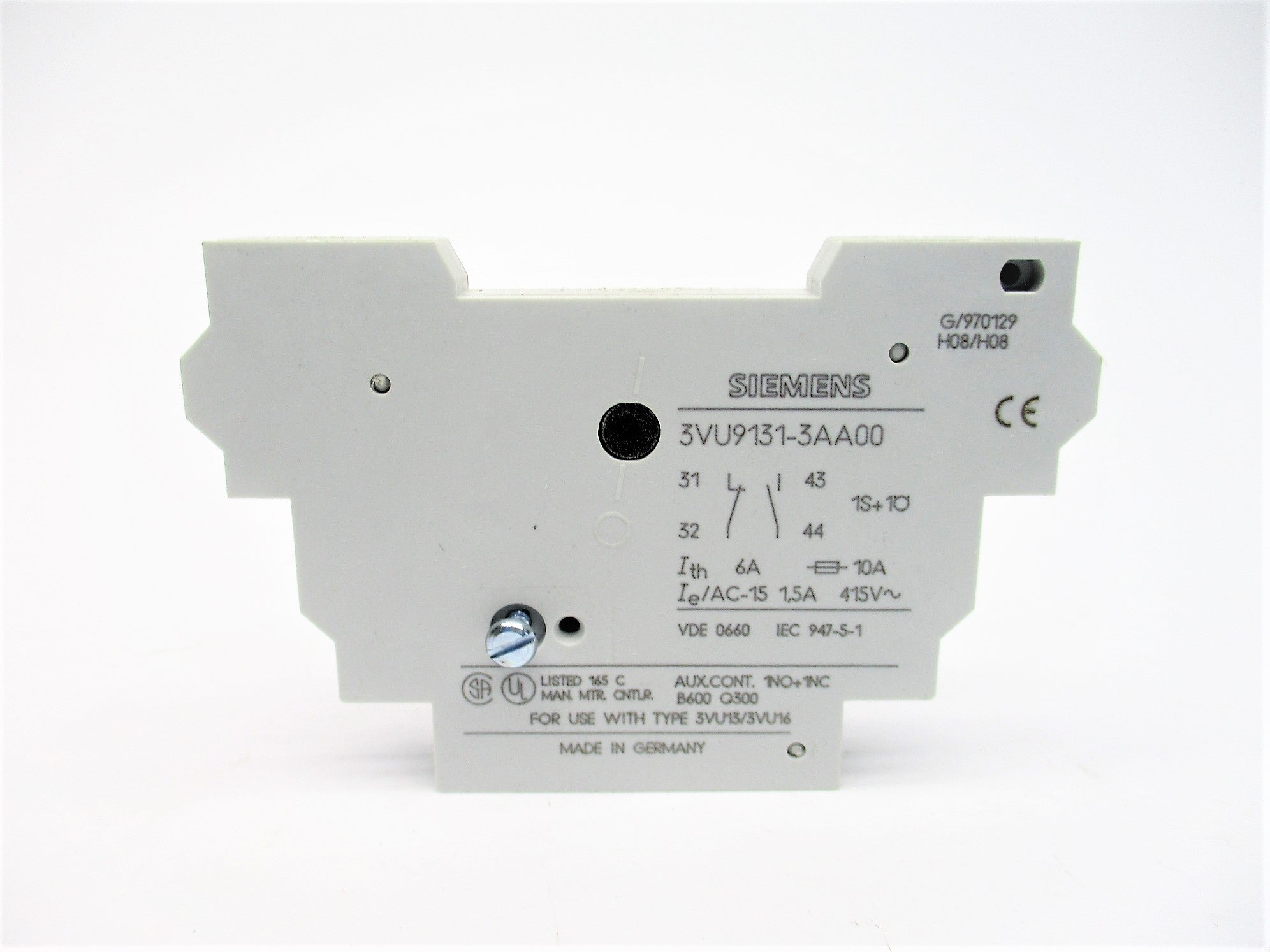 SIEMENS 3VU9131-3AA00 UNMP