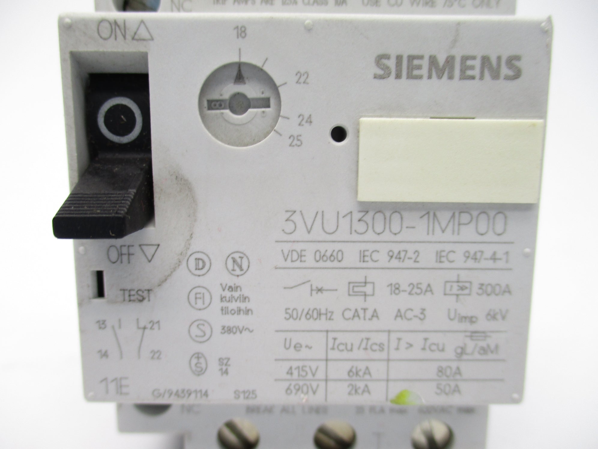SIEMENS 3VU1300-1MP00 NSNP
