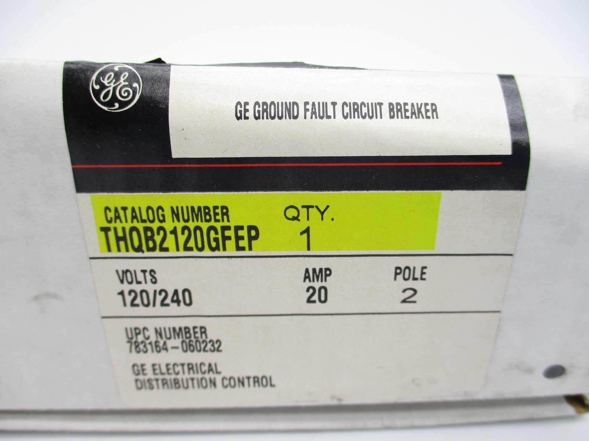 GENERAL ELECTRIC THQB2120GFEP 20A 120/240V NSMP