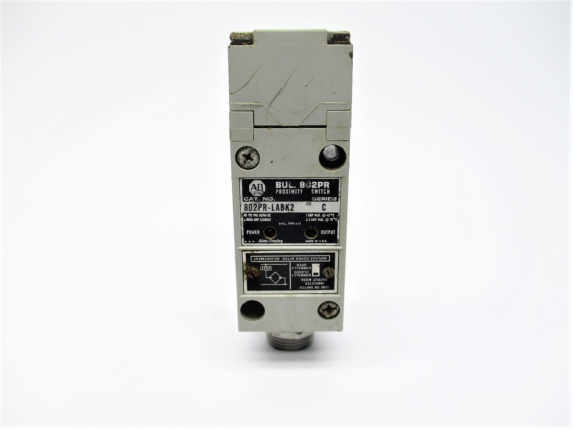 INDUSTRIAL SPARE PART 802PR-LABK2 SER. C UNMP