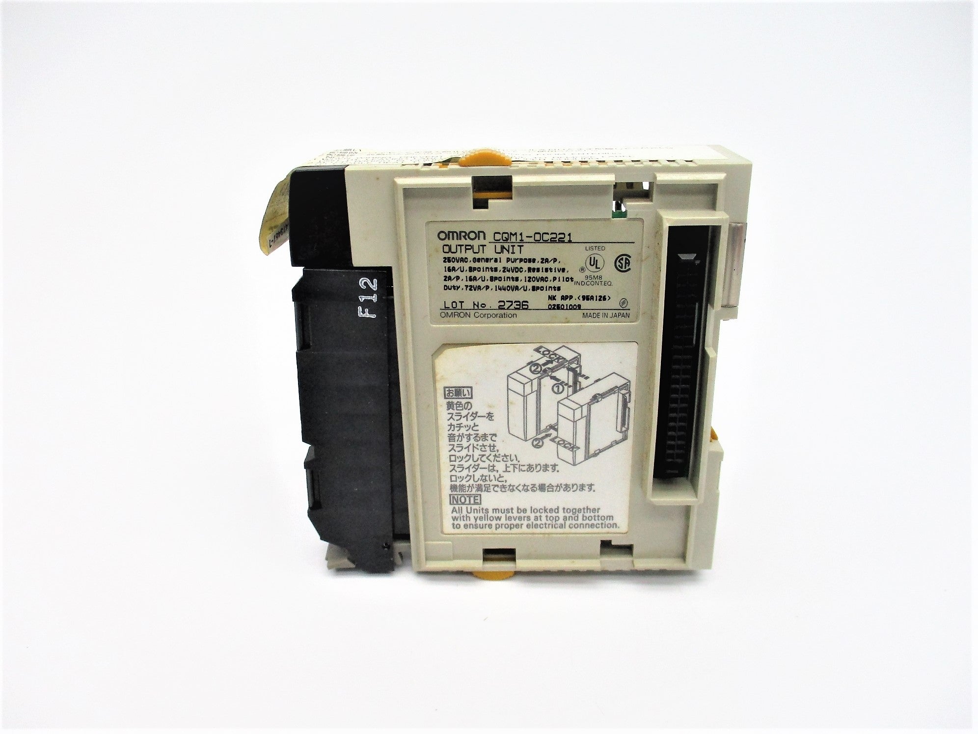 OMRON CQM1-OC221 250VAC 16A UNMP