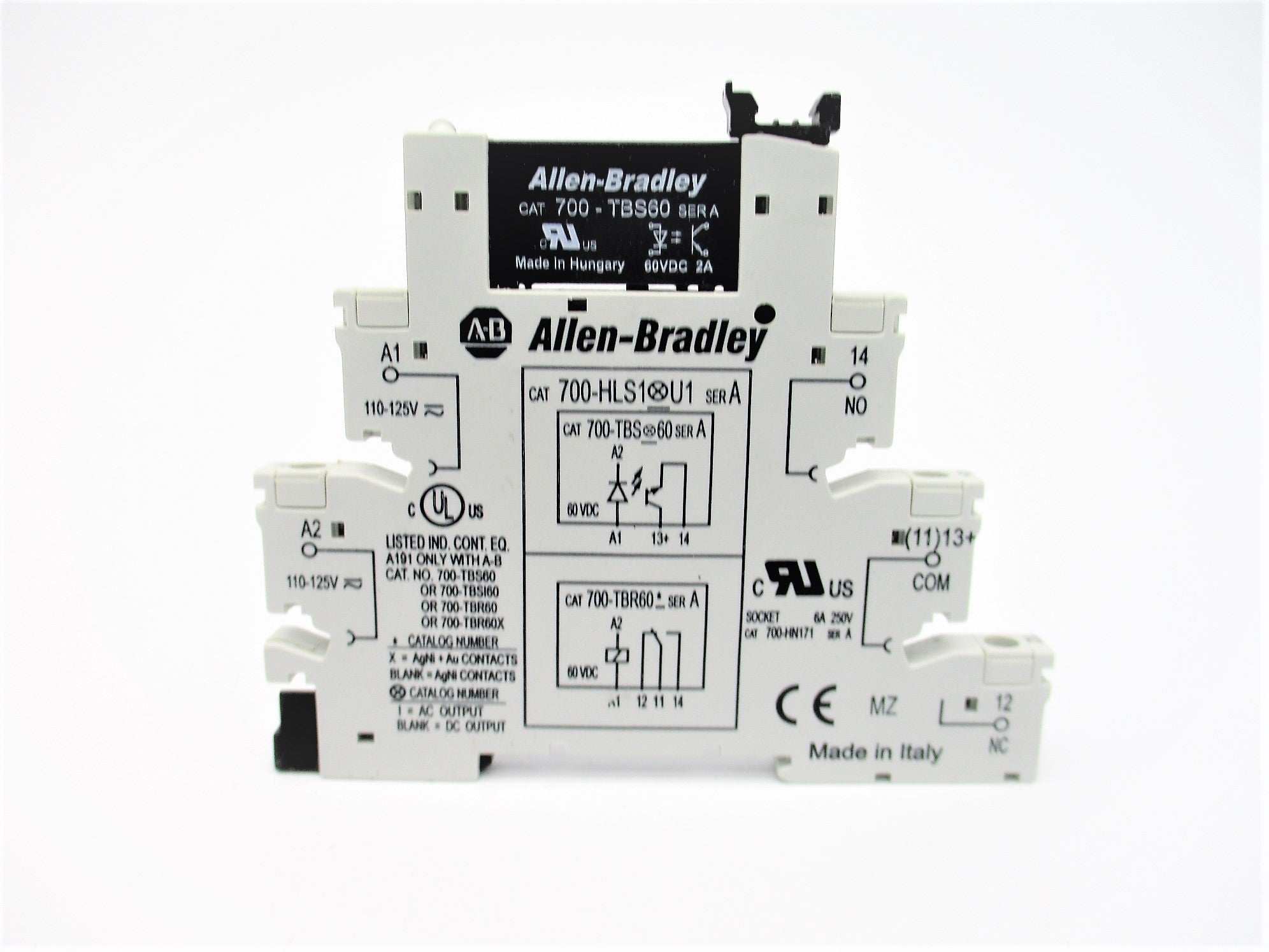 ALLEN BRADLEY 700-HLS1U1 SER. A 60VDC 2A NSNP