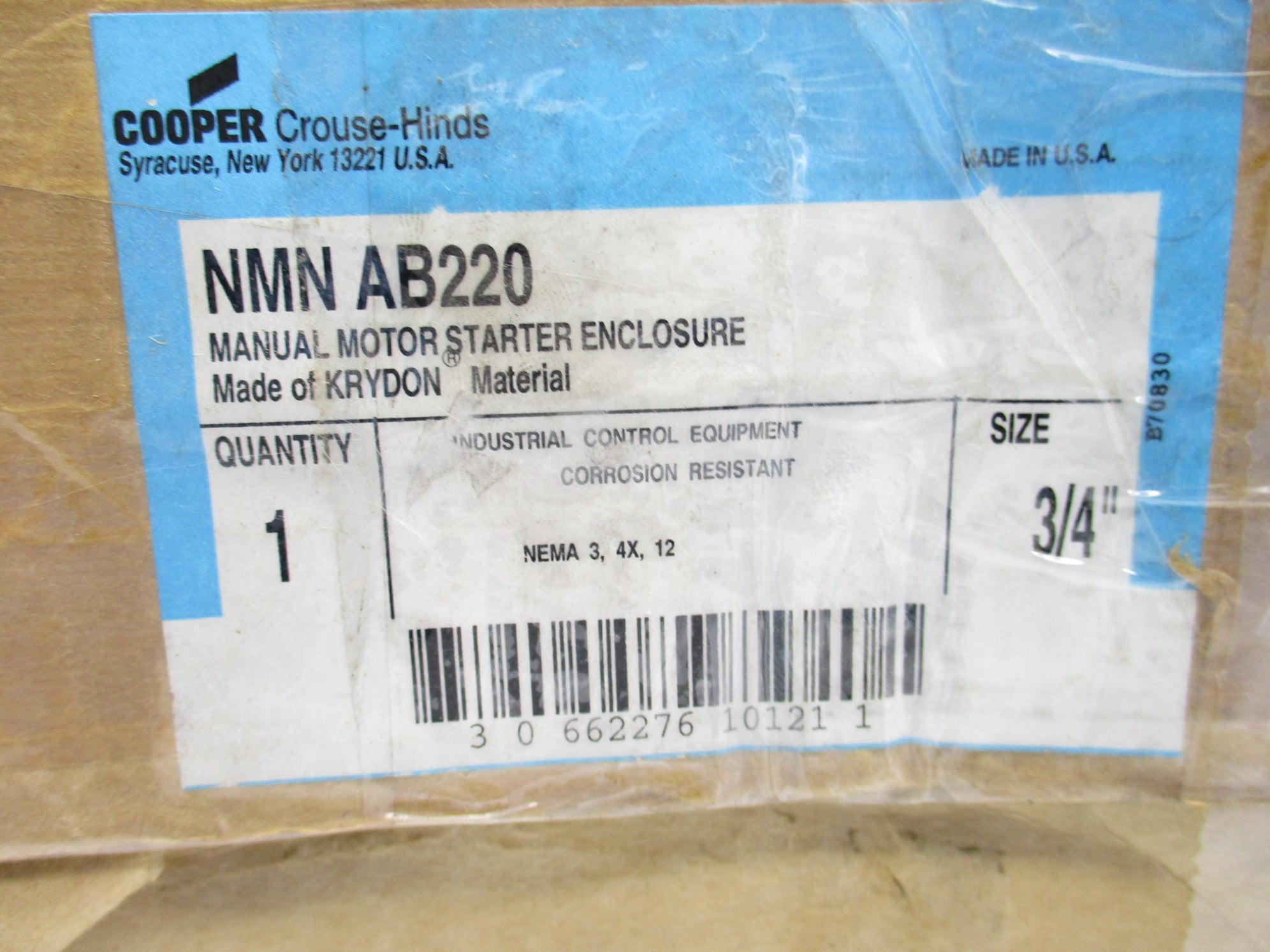 CROUSE HINDS NMNAB220 NSMP
