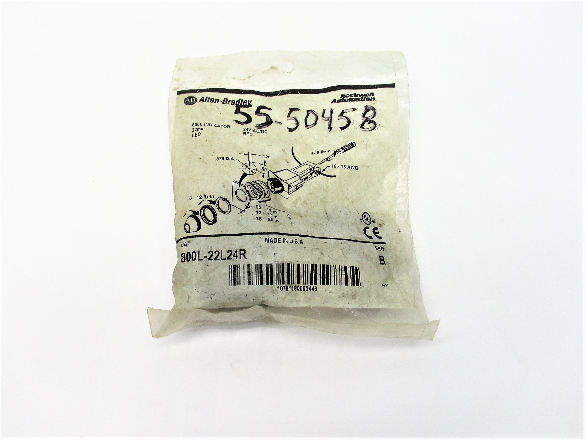 INDUSTRIAL SPARE PART 800L-22L24R SER. B NSMP