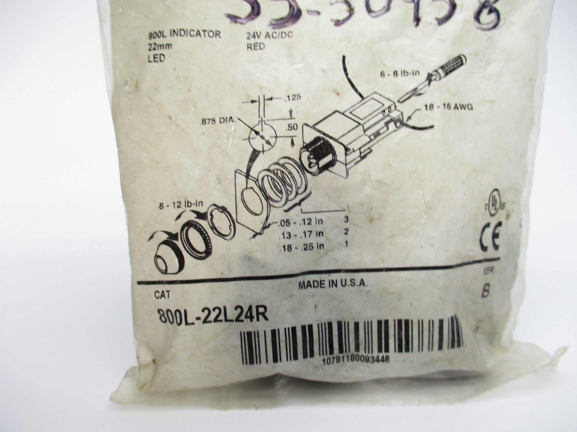 INDUSTRIAL SPARE PART 800L-22L24R SER. B NSMP