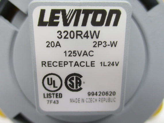 LEVITON 320R4W UNMP