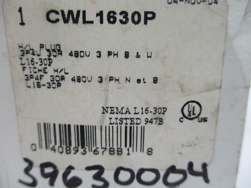 COOPER CWL1630P NSMP