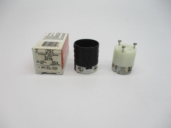 PASS & SEYMOUR L715-C TURNLOK CONNECTOR  NSMP