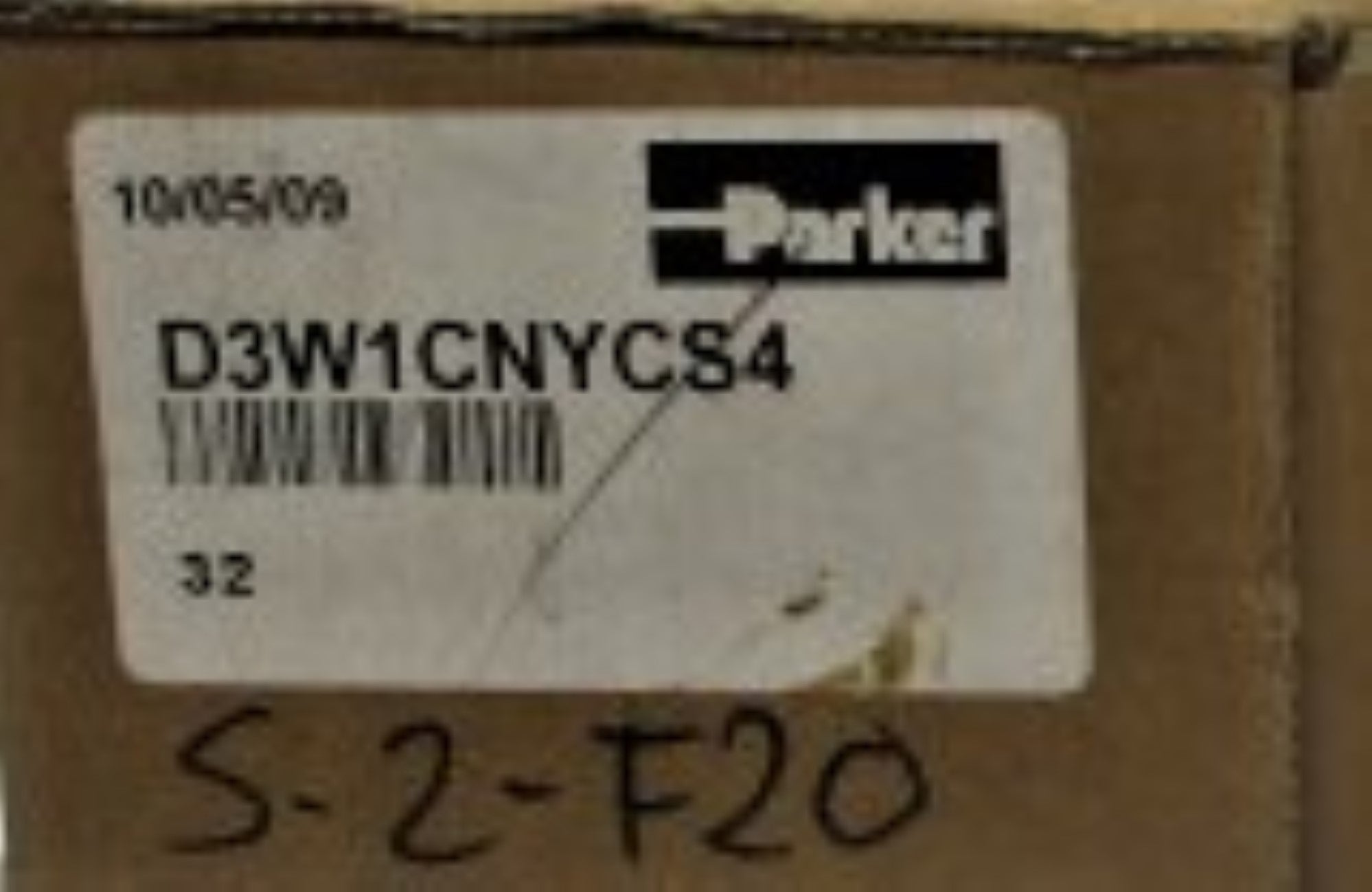 PARKER D3W1CNYCS4 120V NSMP
