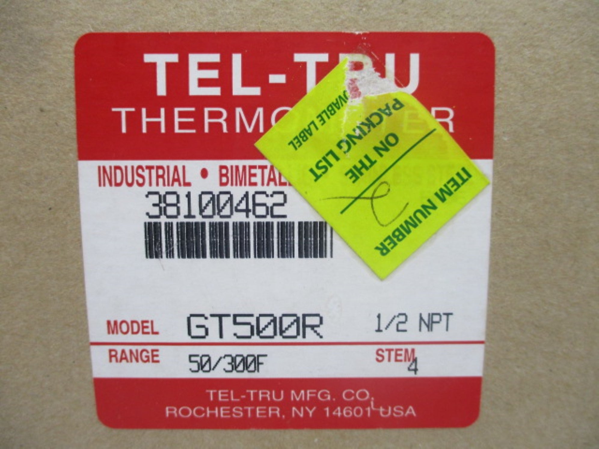 TEL-TRU GT500R 50-300 NSMP