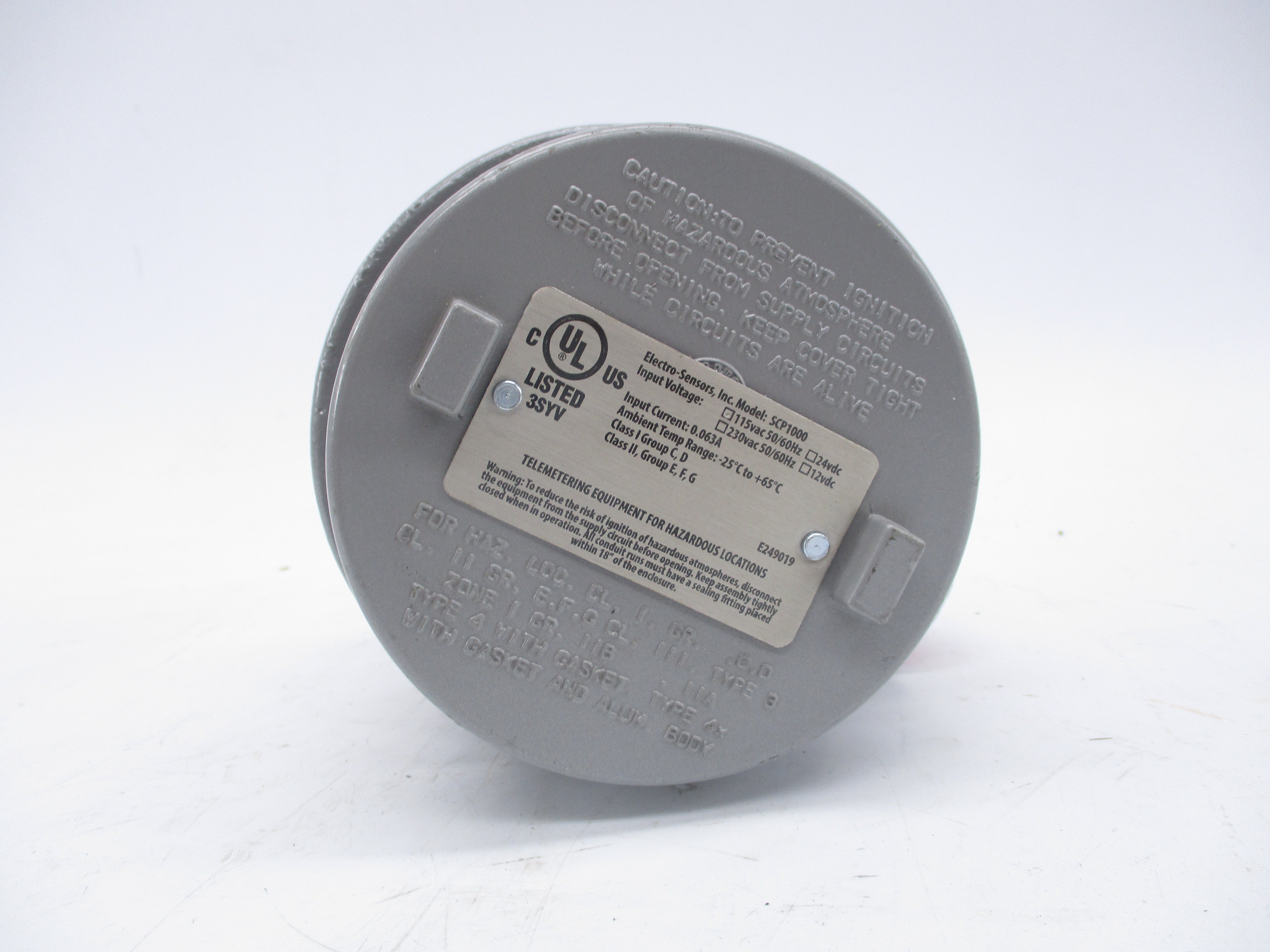 ELECTRO-SENSORS SCP1000 800-020100 115VAC 0.063A -25-+65'C NSNP