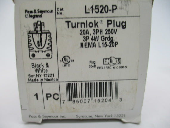 PASS & SEYMOUR L1520-P NSMP