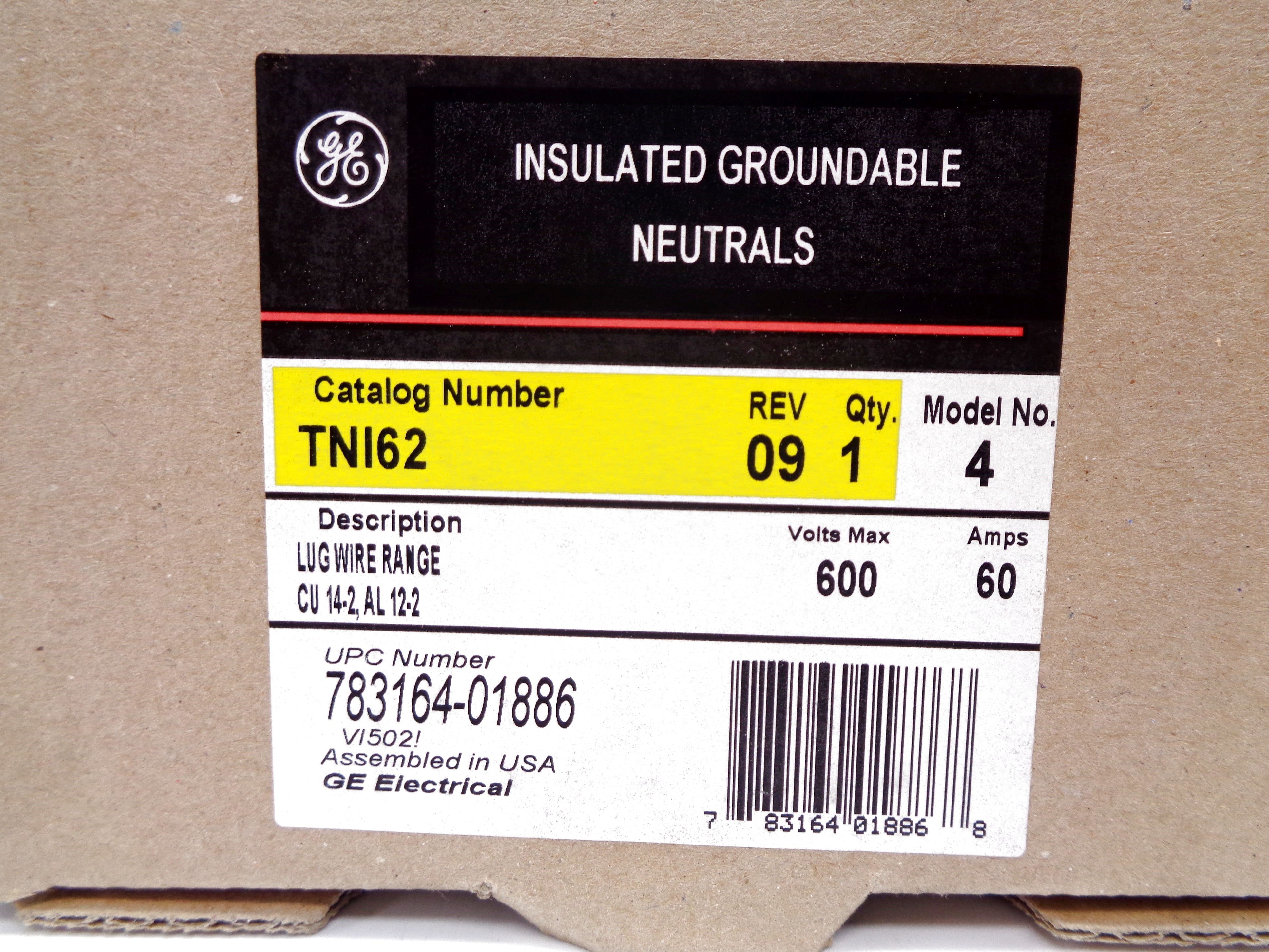 GENERAL ELECTRIC TNI62 NSMP