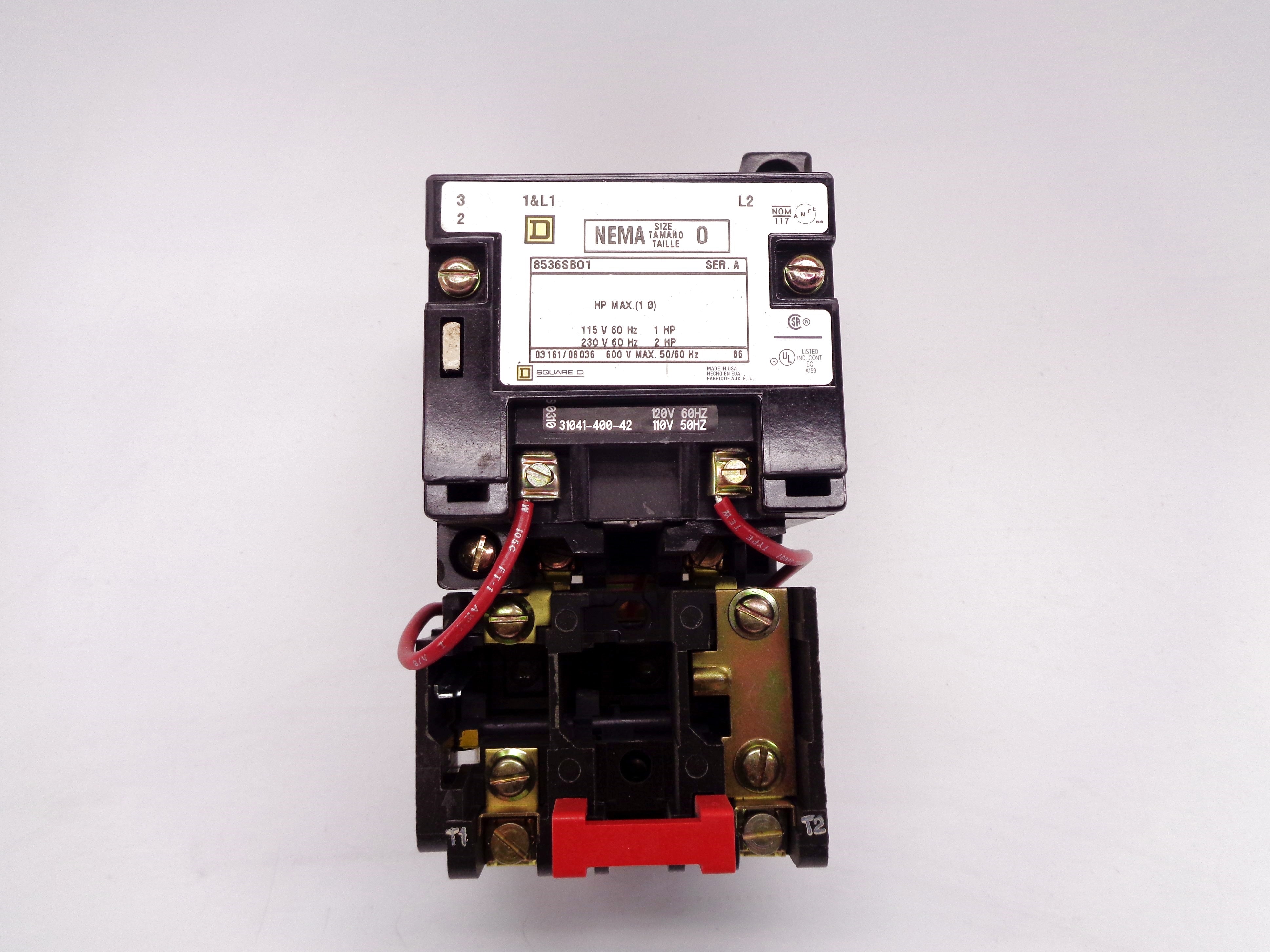 SQUARE D 8536SBO1 SER. A 120V NSNP