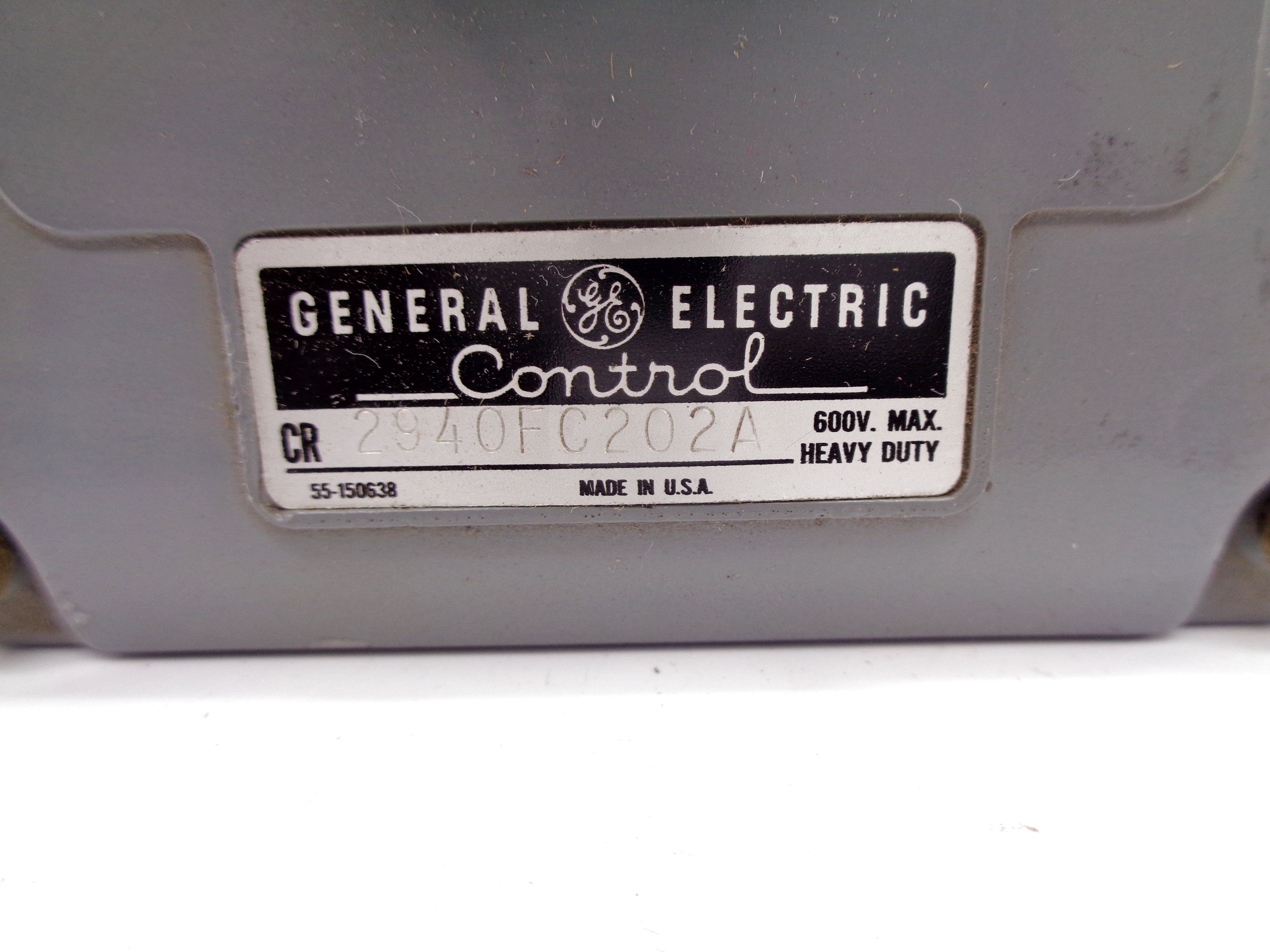 GENERAL ELECTRIC CR2940FC202A NSNP