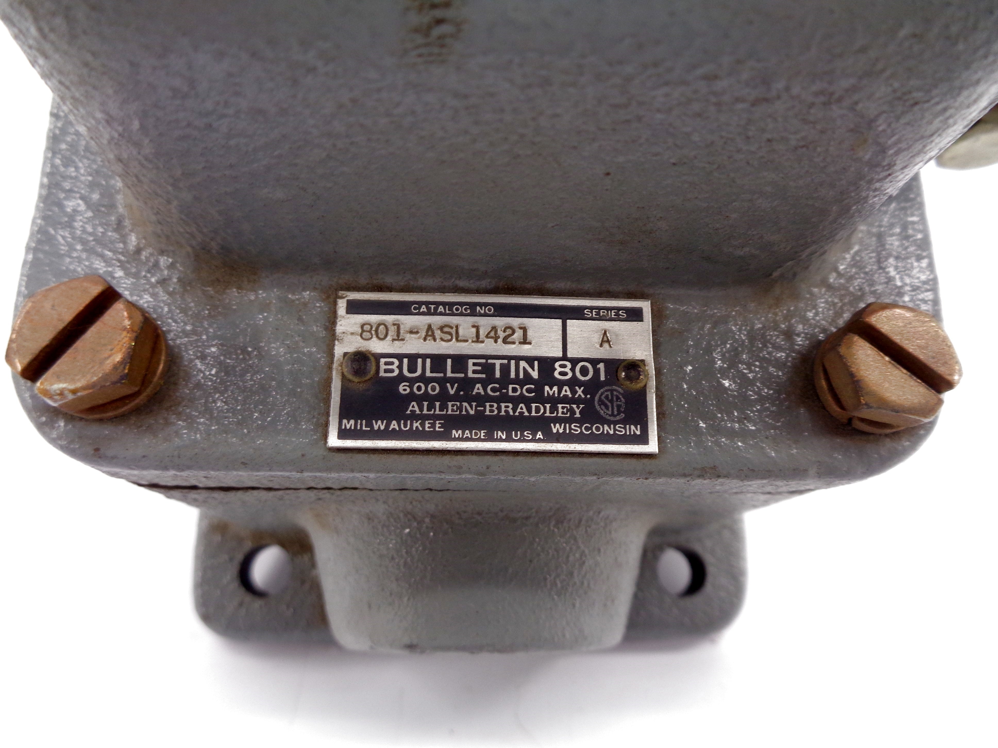 INDUSTRIAL SPARE PART 801-ASL1421 SER. A (AS PICTURED) NSNP