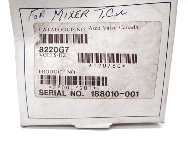 ASCO 8220G7 110/120V NSMP