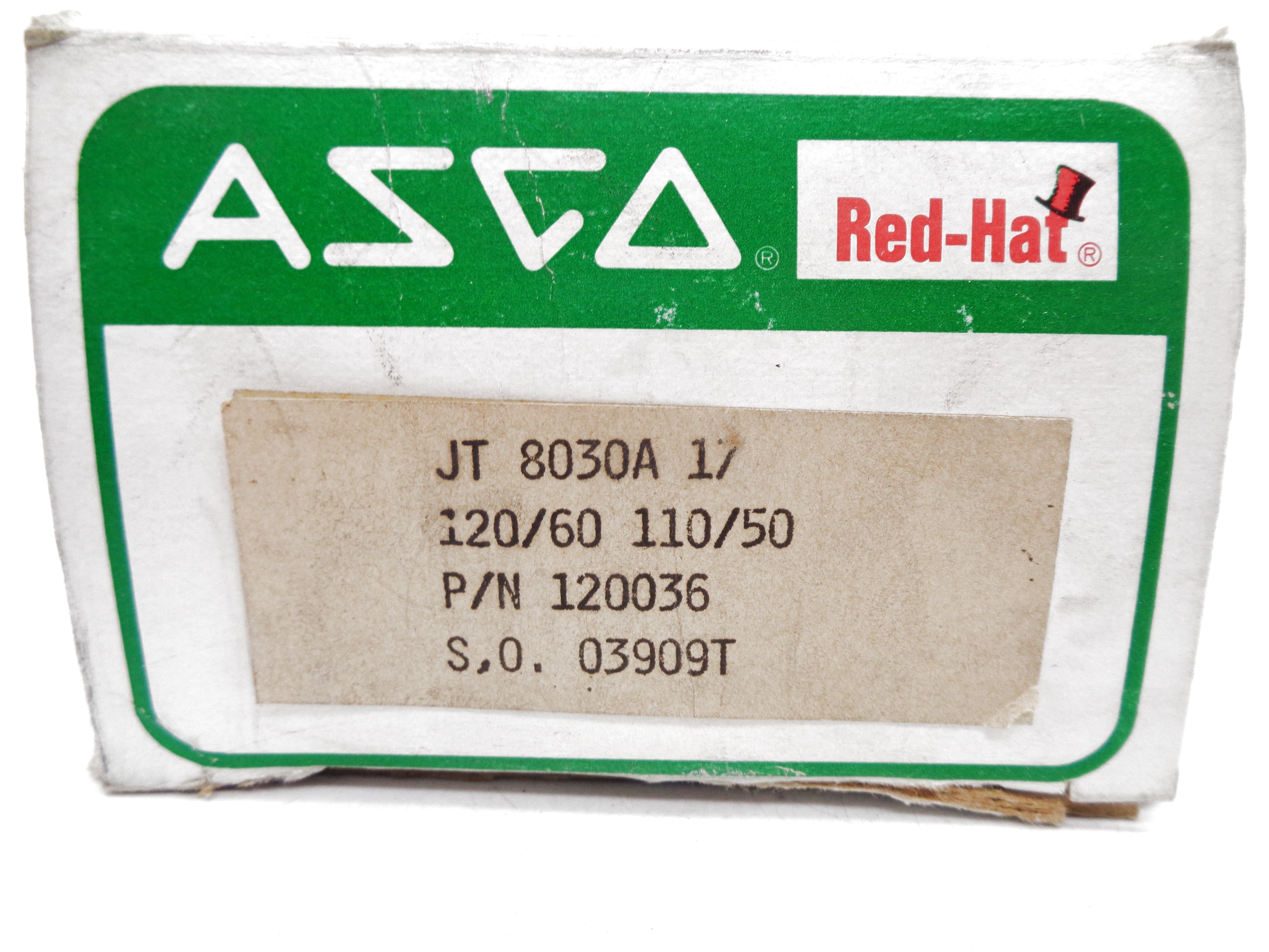 ASCO JT8030A17 120036 110/120V NSMP
