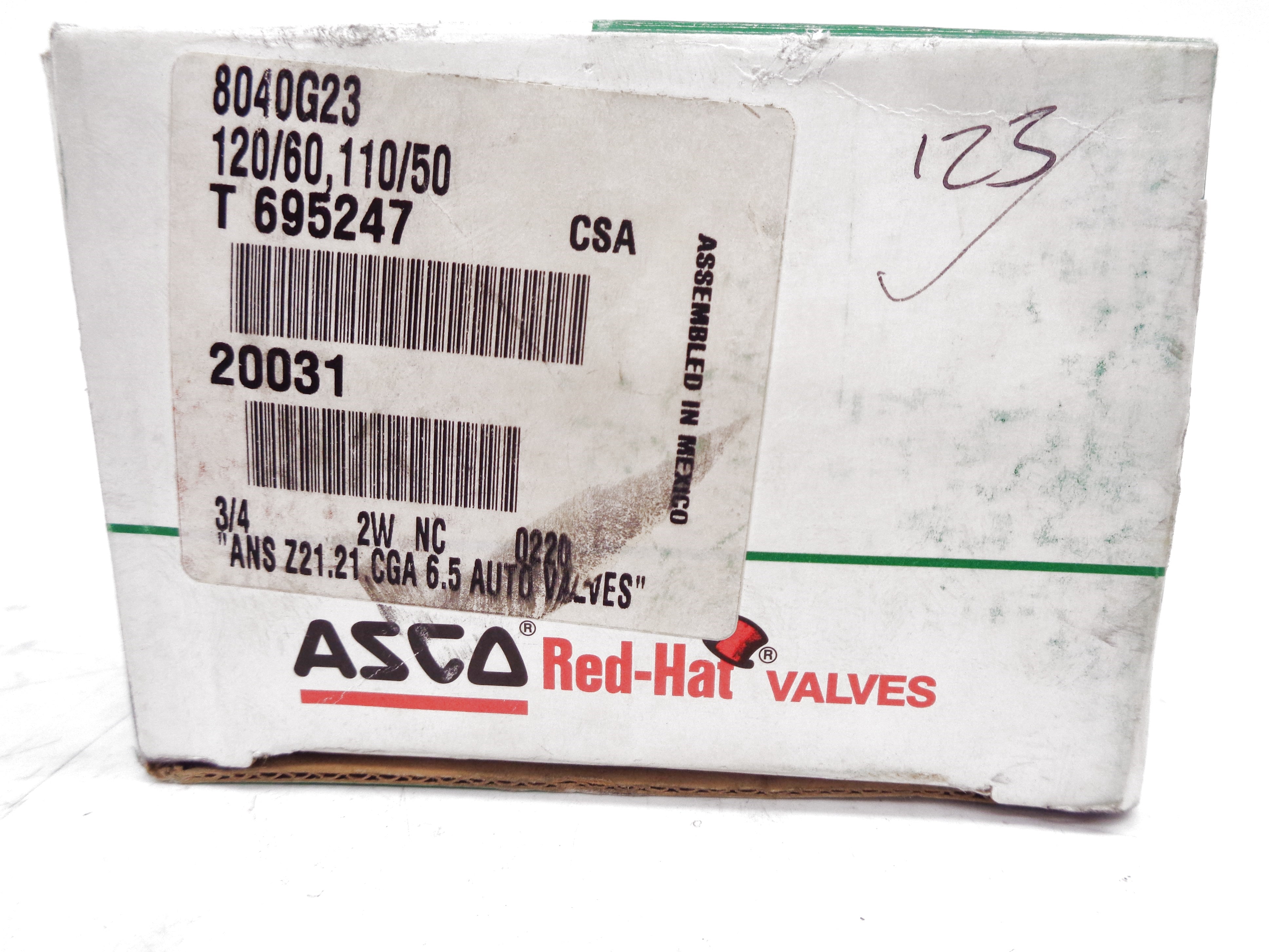 ASCO 8040G23 110/120V NSMP
