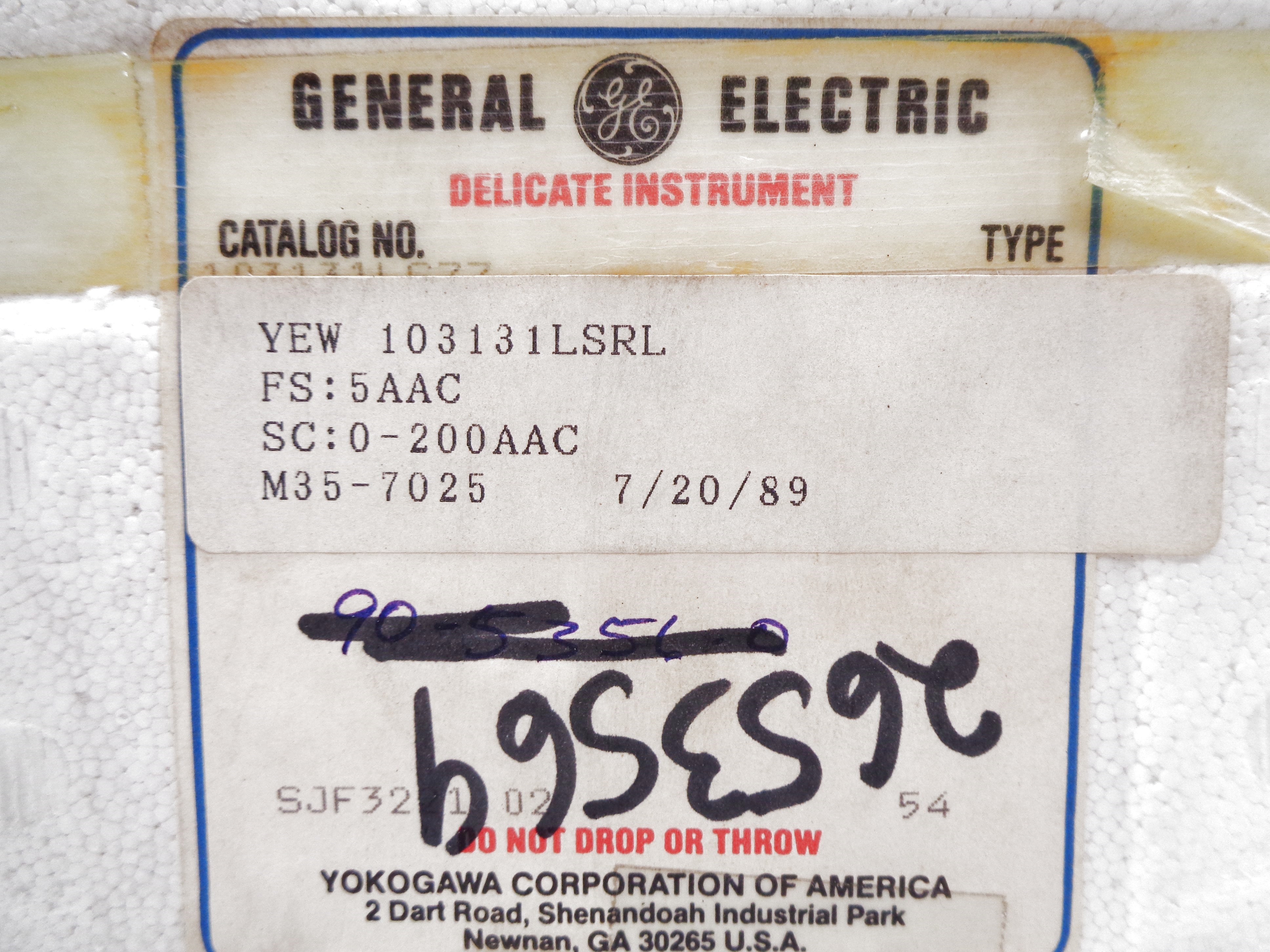 GENERAL ELECTRIC 103131LSRL NSMP