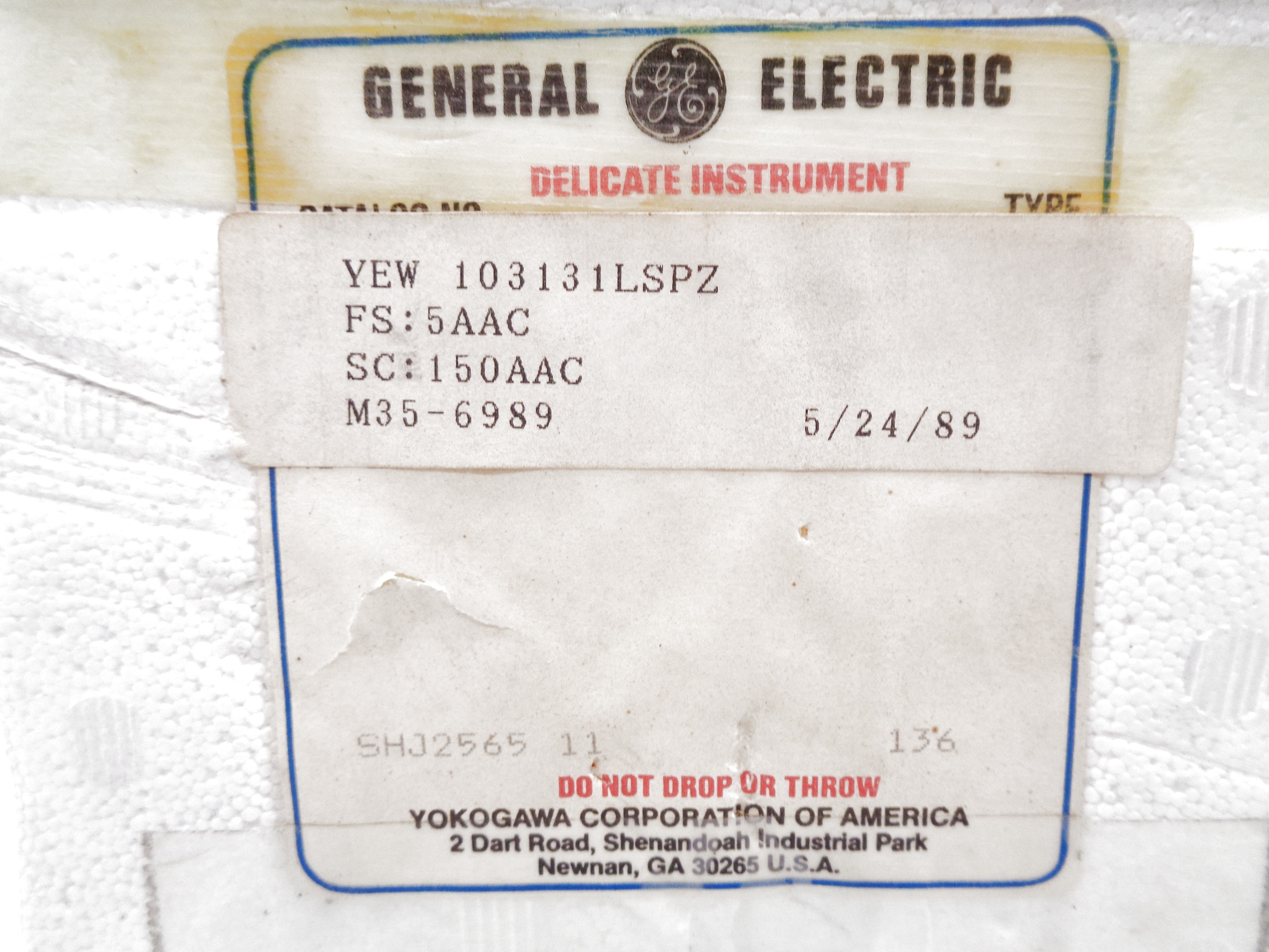 GENERAL ELECTRIC 103131LSPZ NSMP