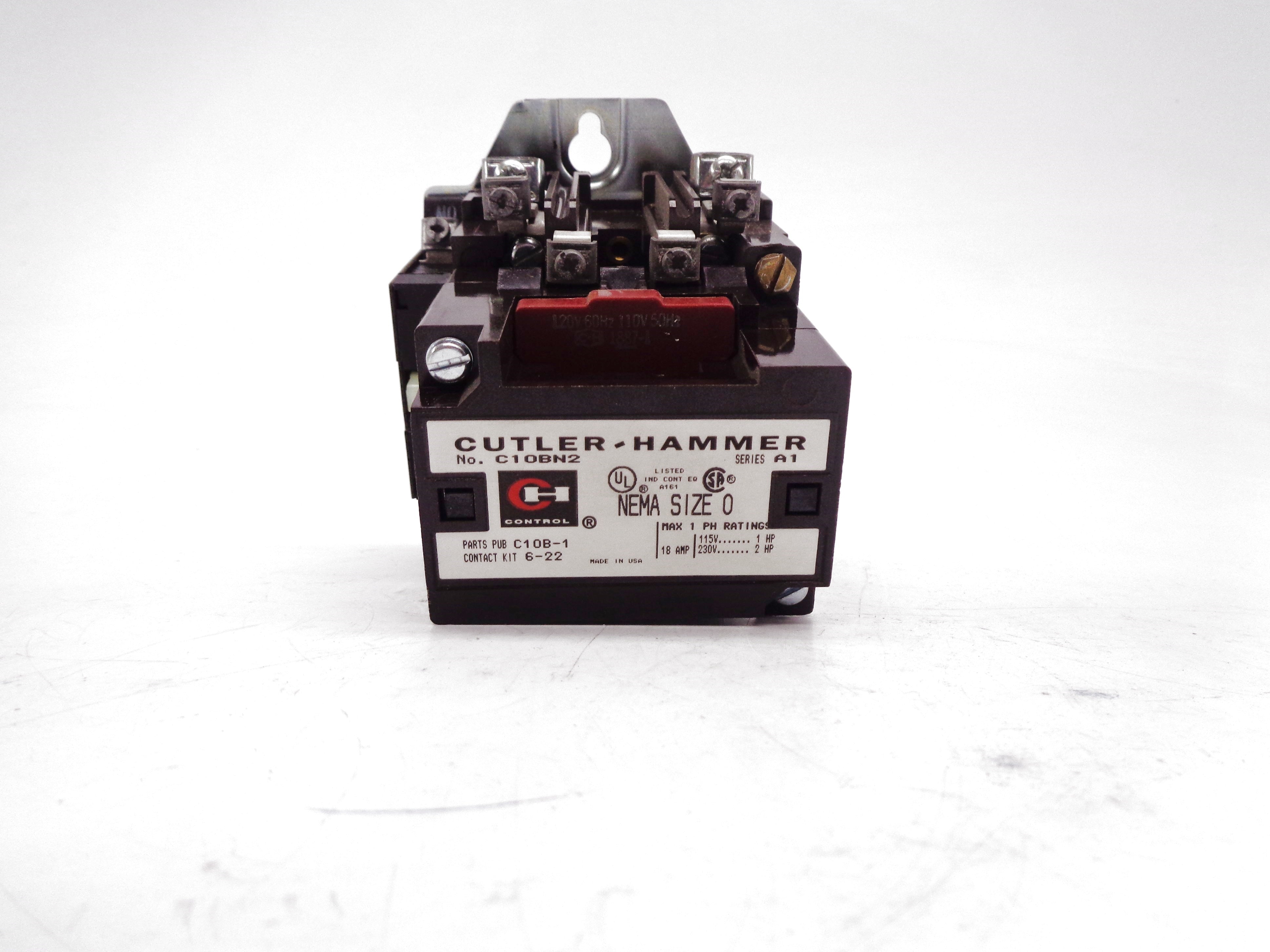 CUTLER HAMMER C10BN2 SER. A1 120V NSNP