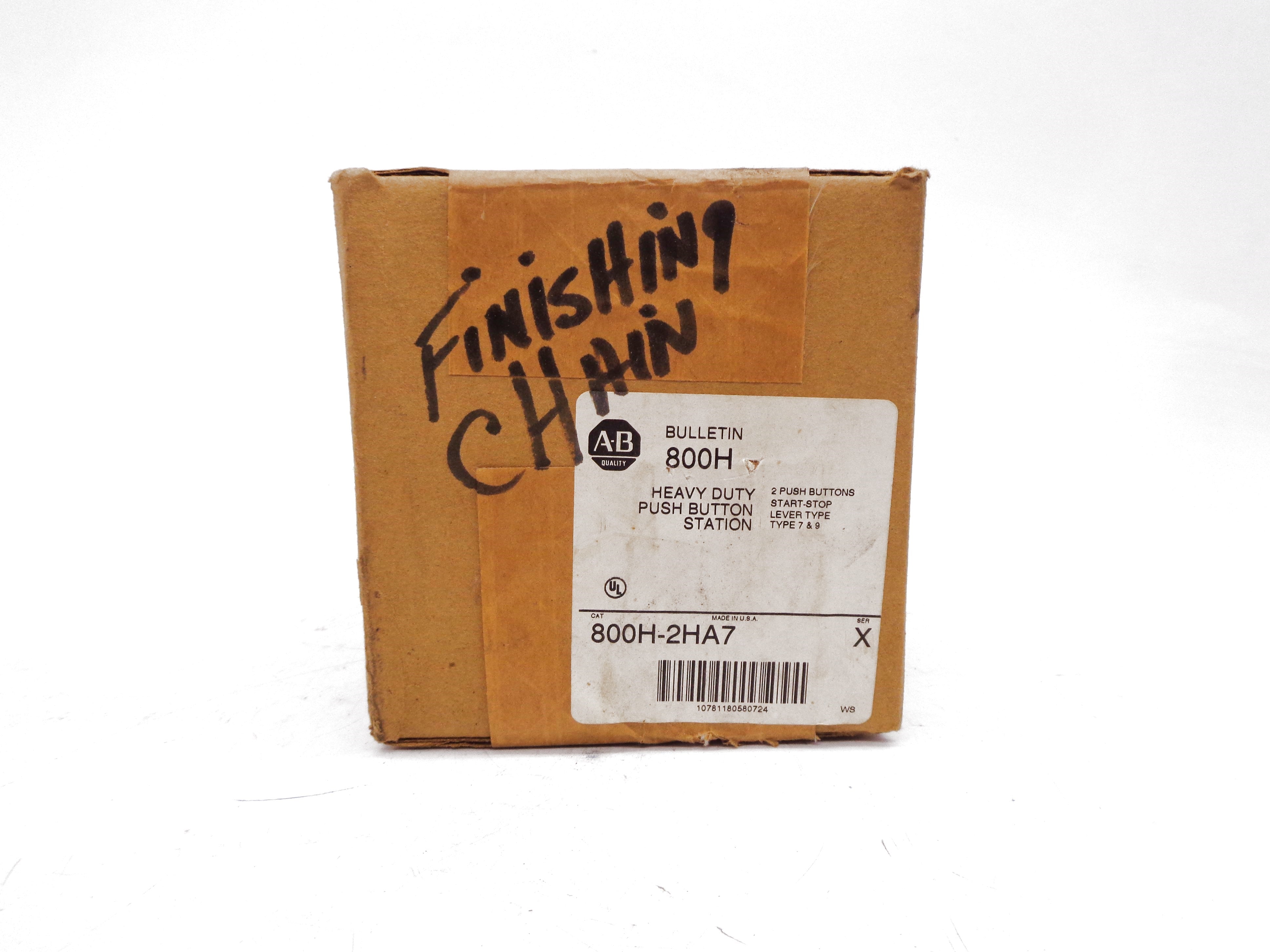 INDUSTRIAL SPARE PART 800H-2HA7 SER. X (BR/WH) NSFS