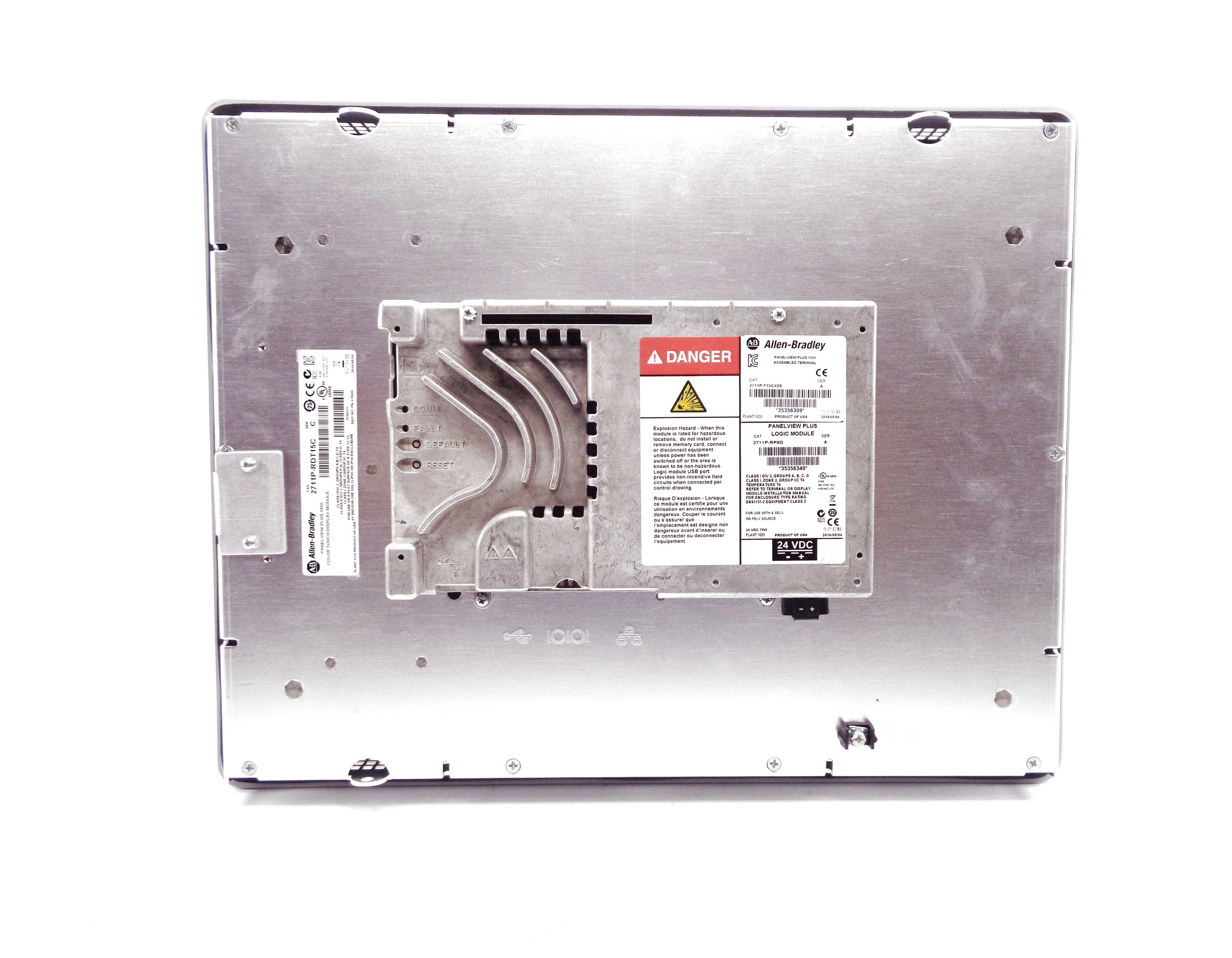 ALLEN BRADLEY 2711P-T15C4D8 SER. A (BR/WH) NSMP
