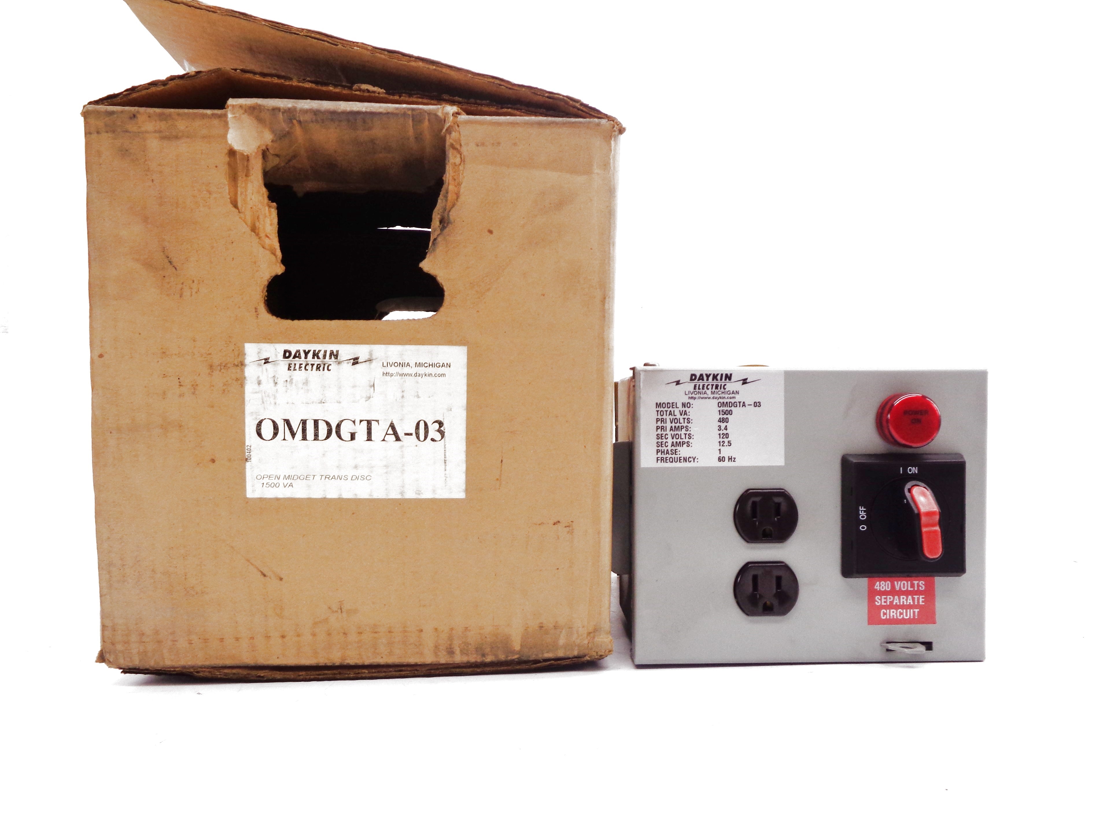 DAYKIN ELECTRIC OMDGTA-03 NSMP