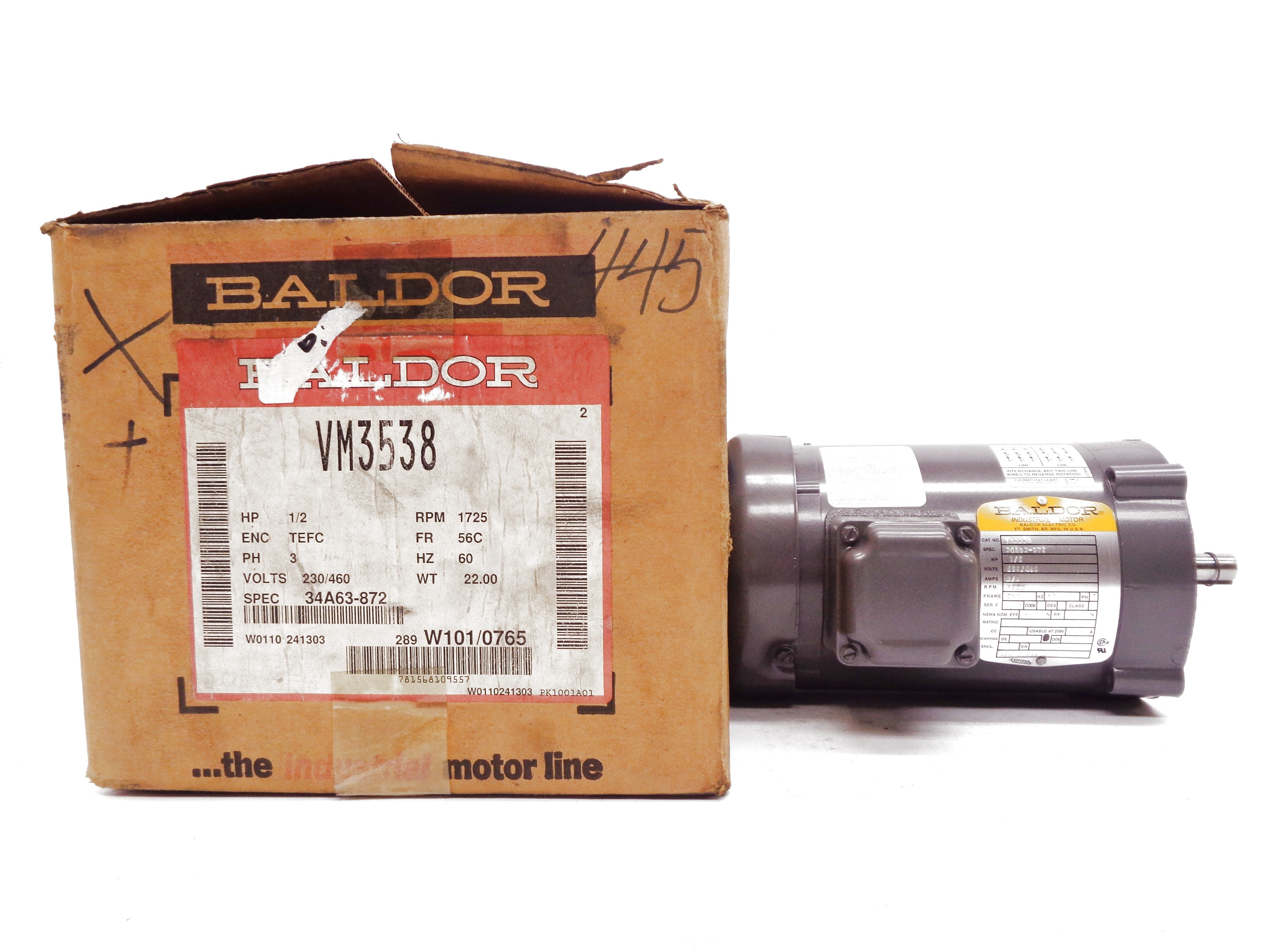 BALDOR VM3538 NSMP