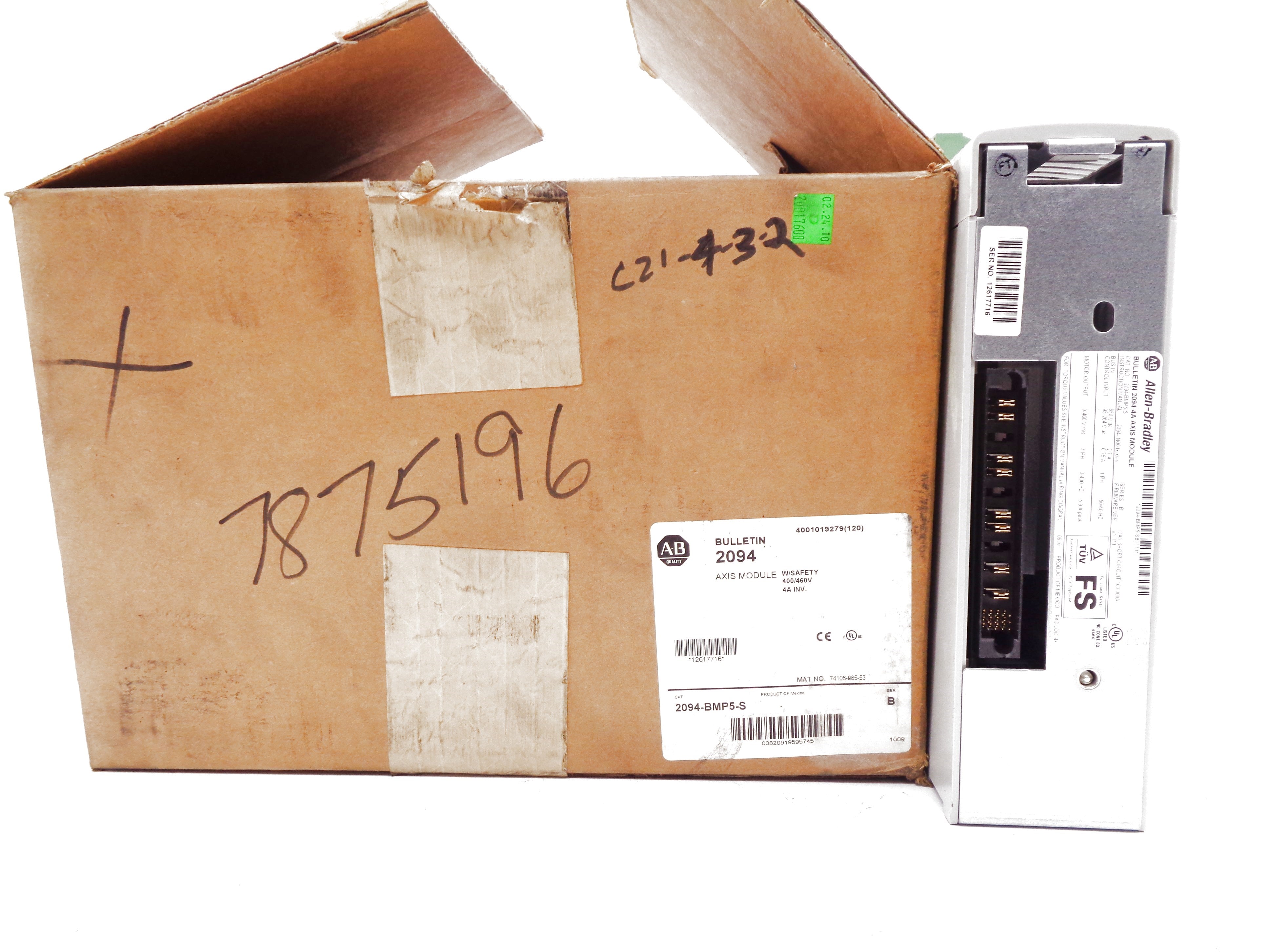 ALLEN BRADLEY 2094-BMP5-S SER. B F/W 1.111 NSMP