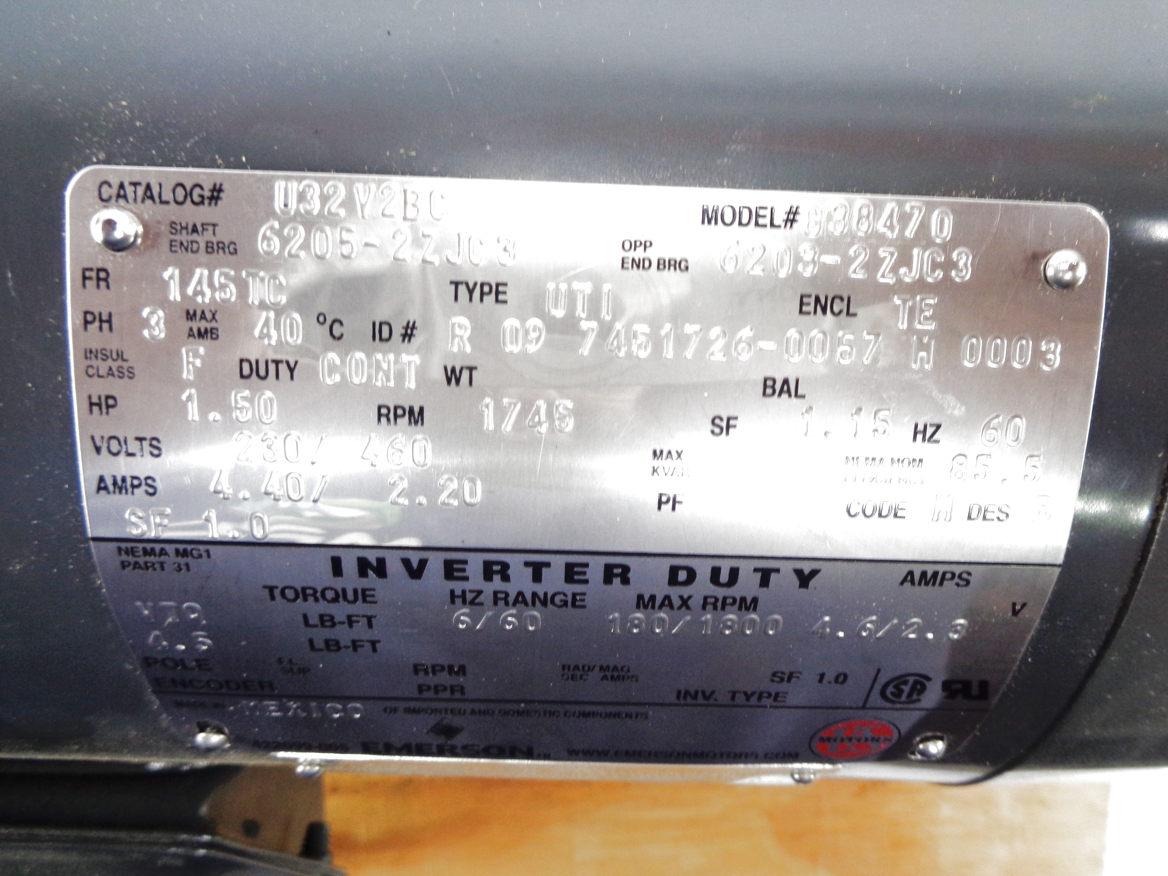 EMERSON U32V2BC NSNP