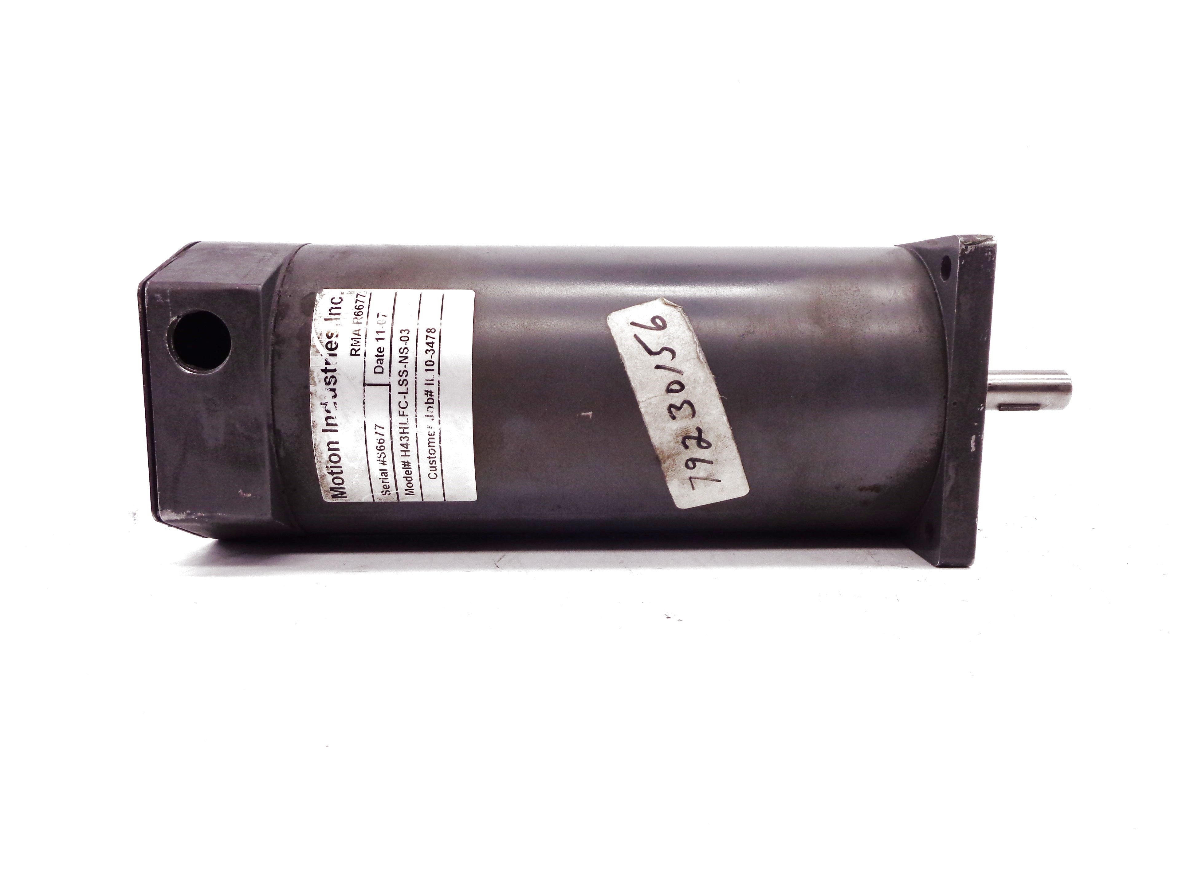 MOTION INDUSTRIES H43HLFC-LSS-NS-03 UNMP