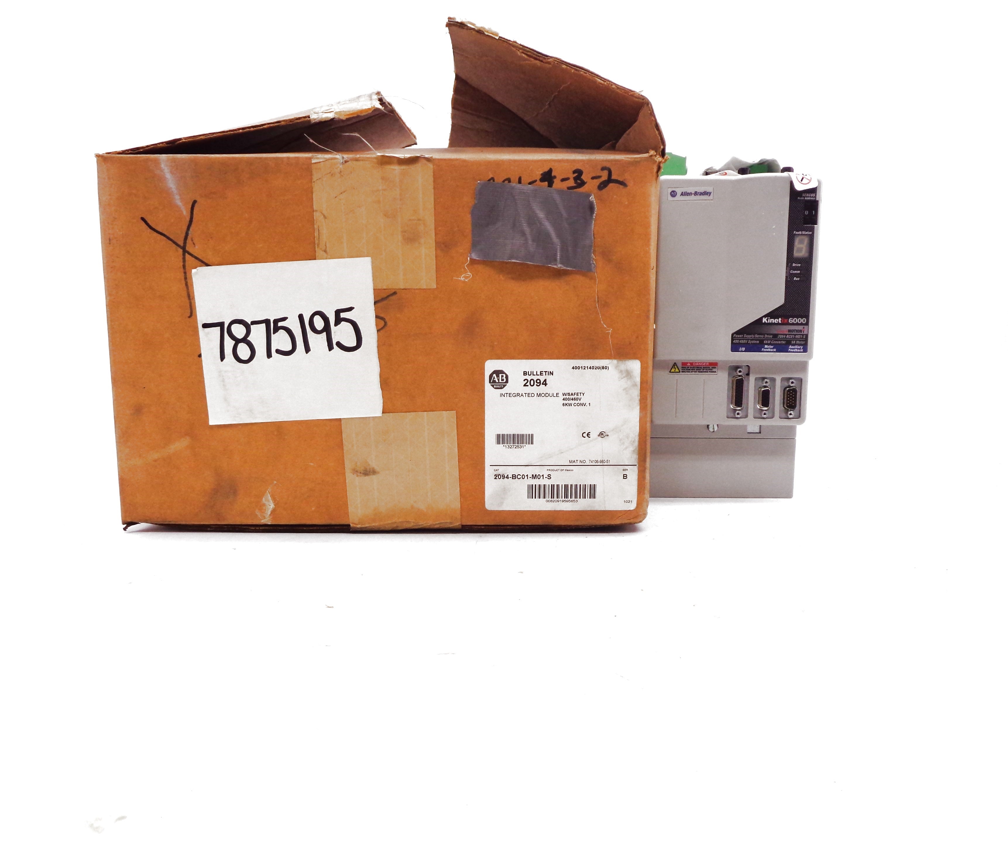 ALLEN BRADLEY 2094-BC01-M01-S SER. B F/W V1.111 NSMP