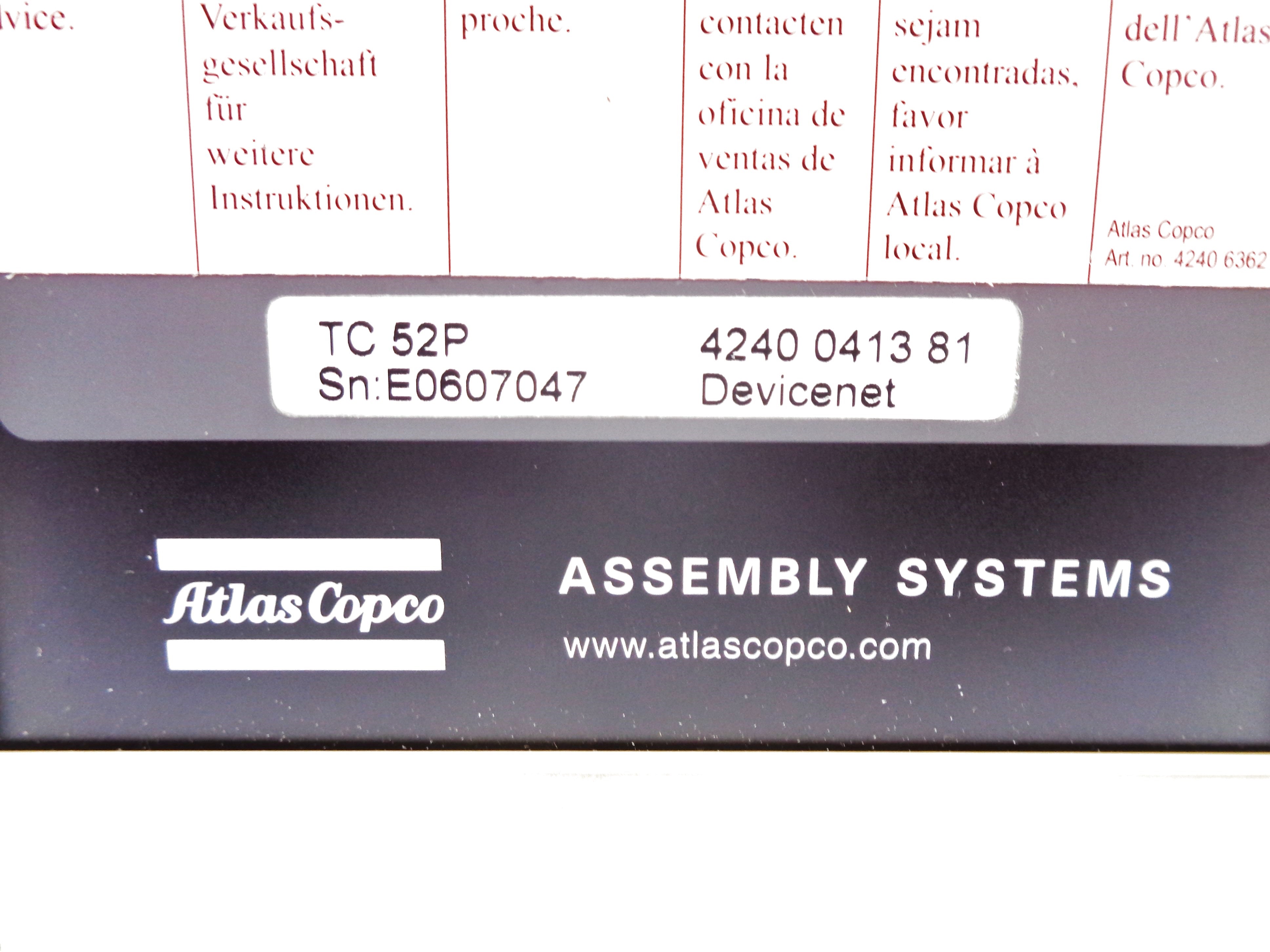 ATLAS COPCO TC52P NSNP
