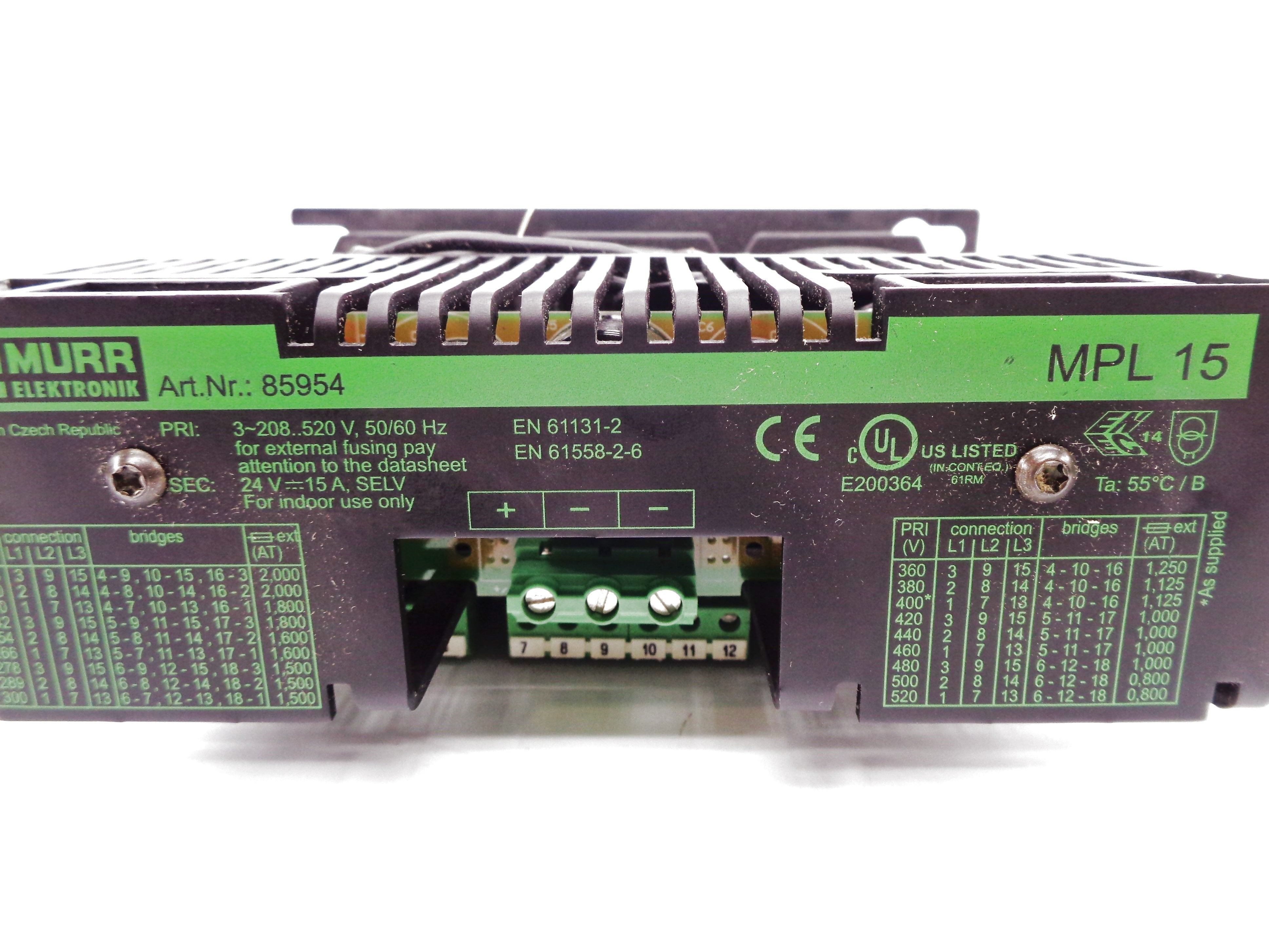 MURR ELEKTRONIK 85954 NSNP