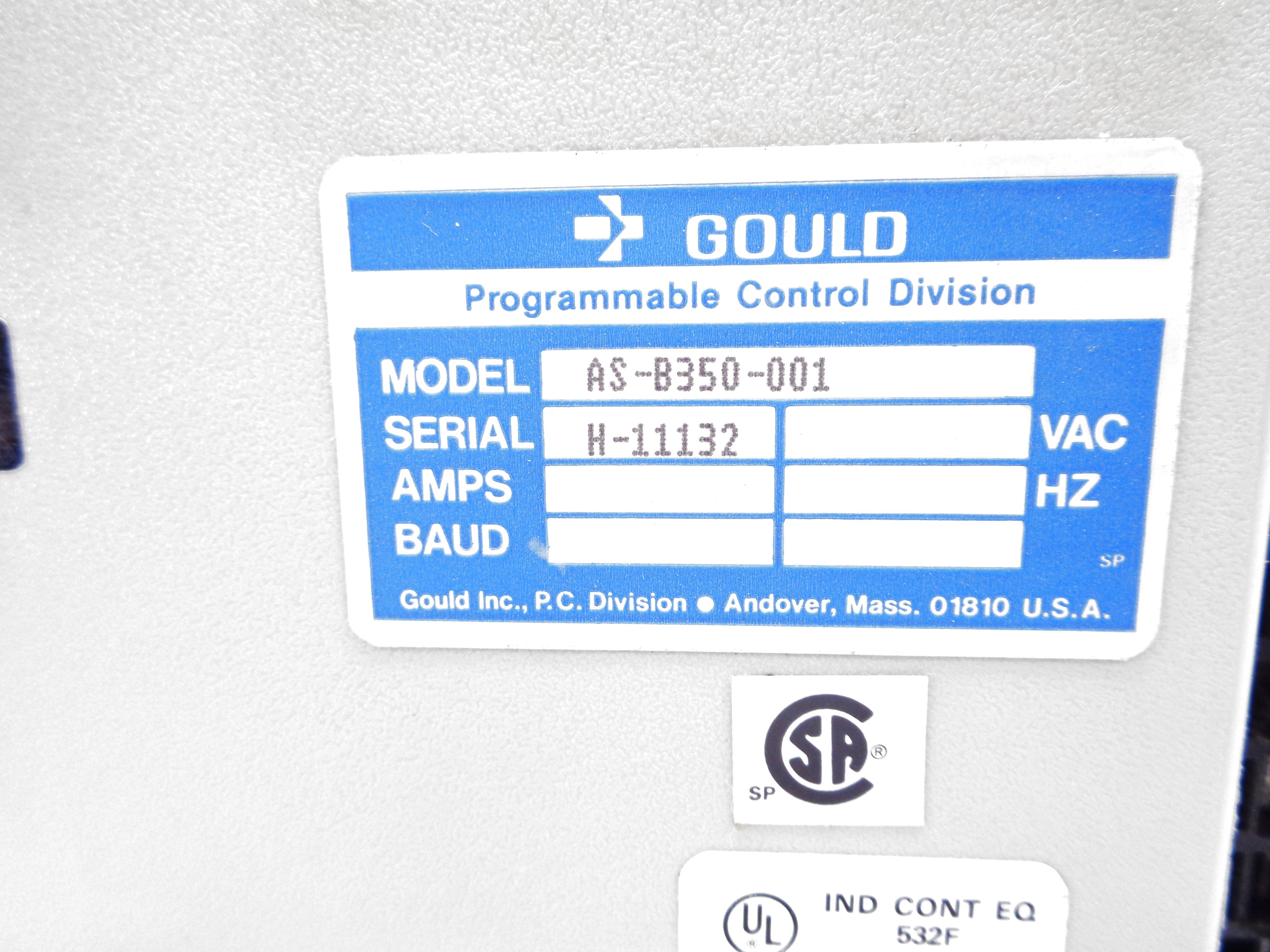 GOULD AS-B350-001 NSNP