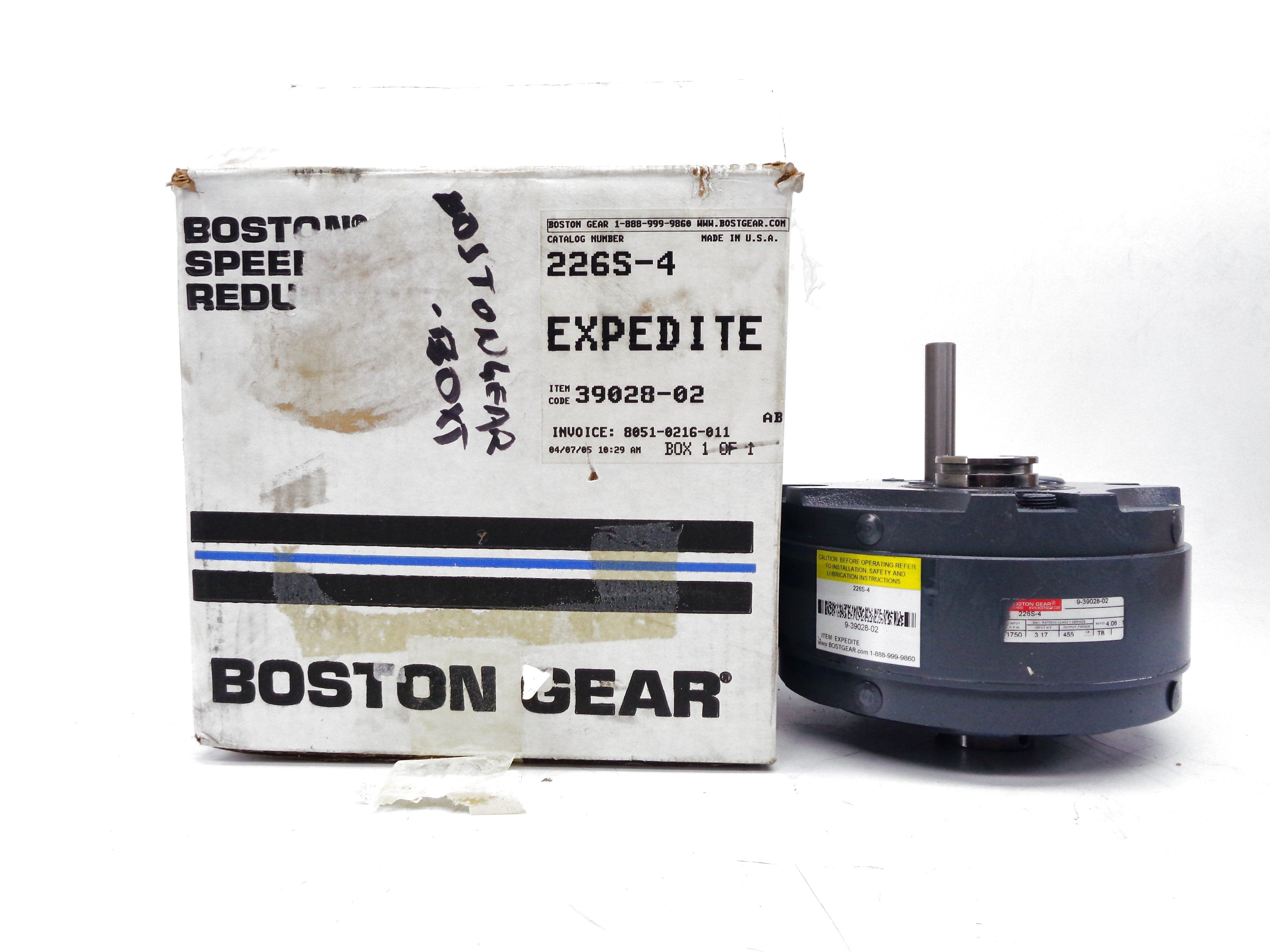 BOSTON GEAR 226S-4 NSMP