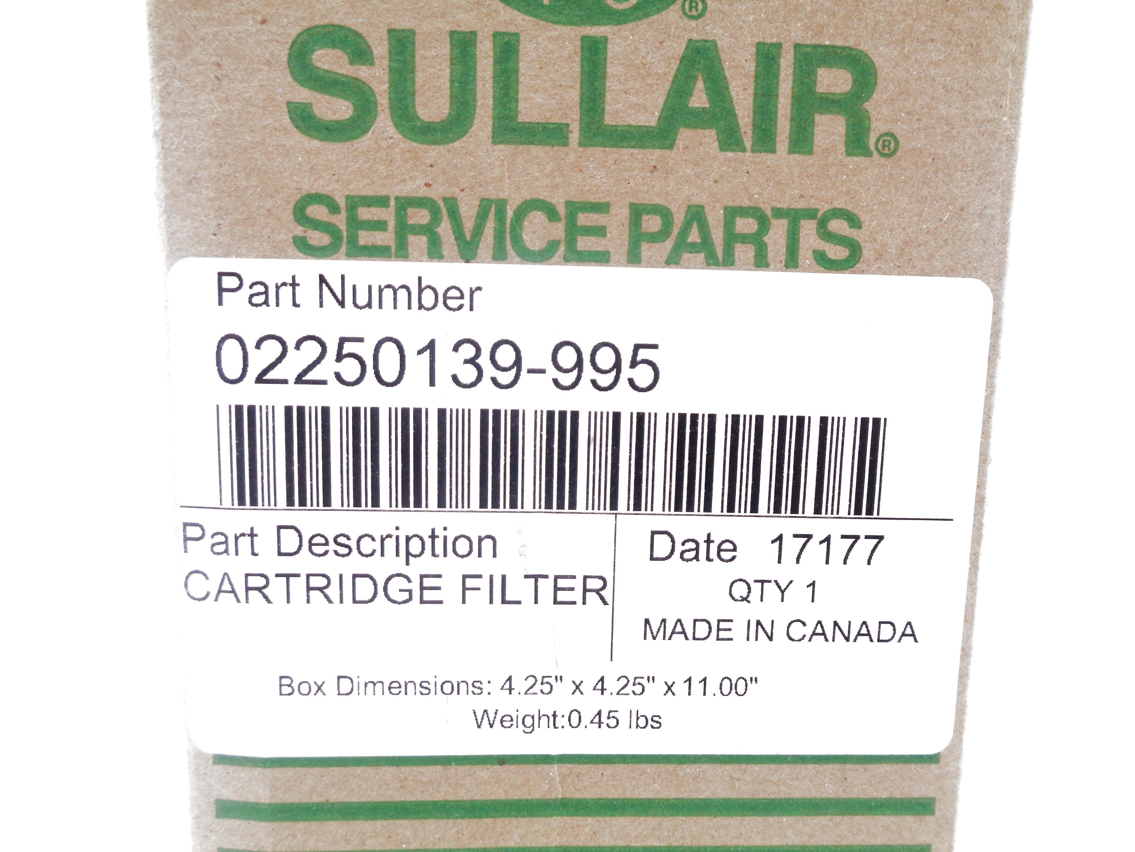SULLAIR 02250139-995 NSMP