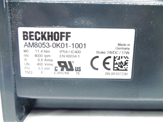 BECKHOFF AM8053-0K01-1001 NSNP
