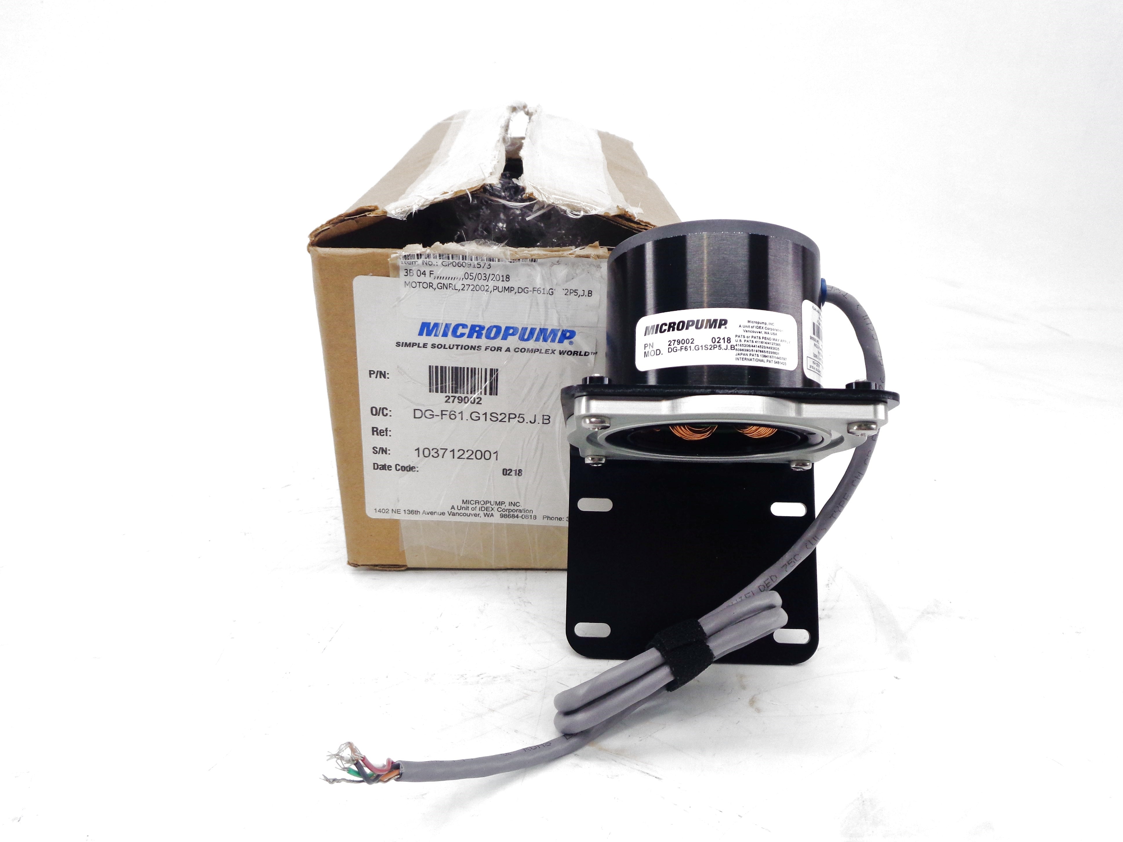 MICROPUMP 279002 NSMP
