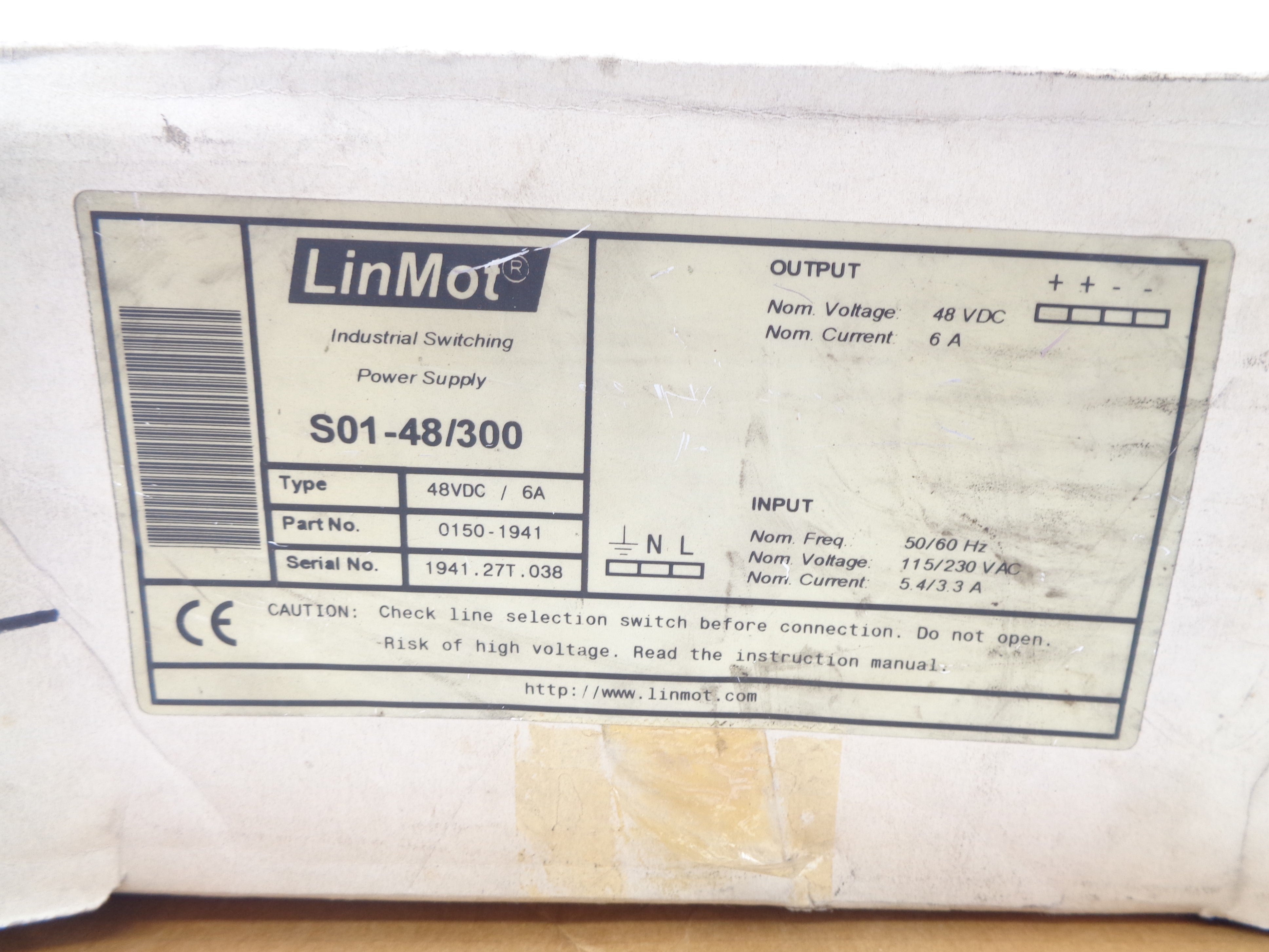 LINMOT S01-48/300 NSMP