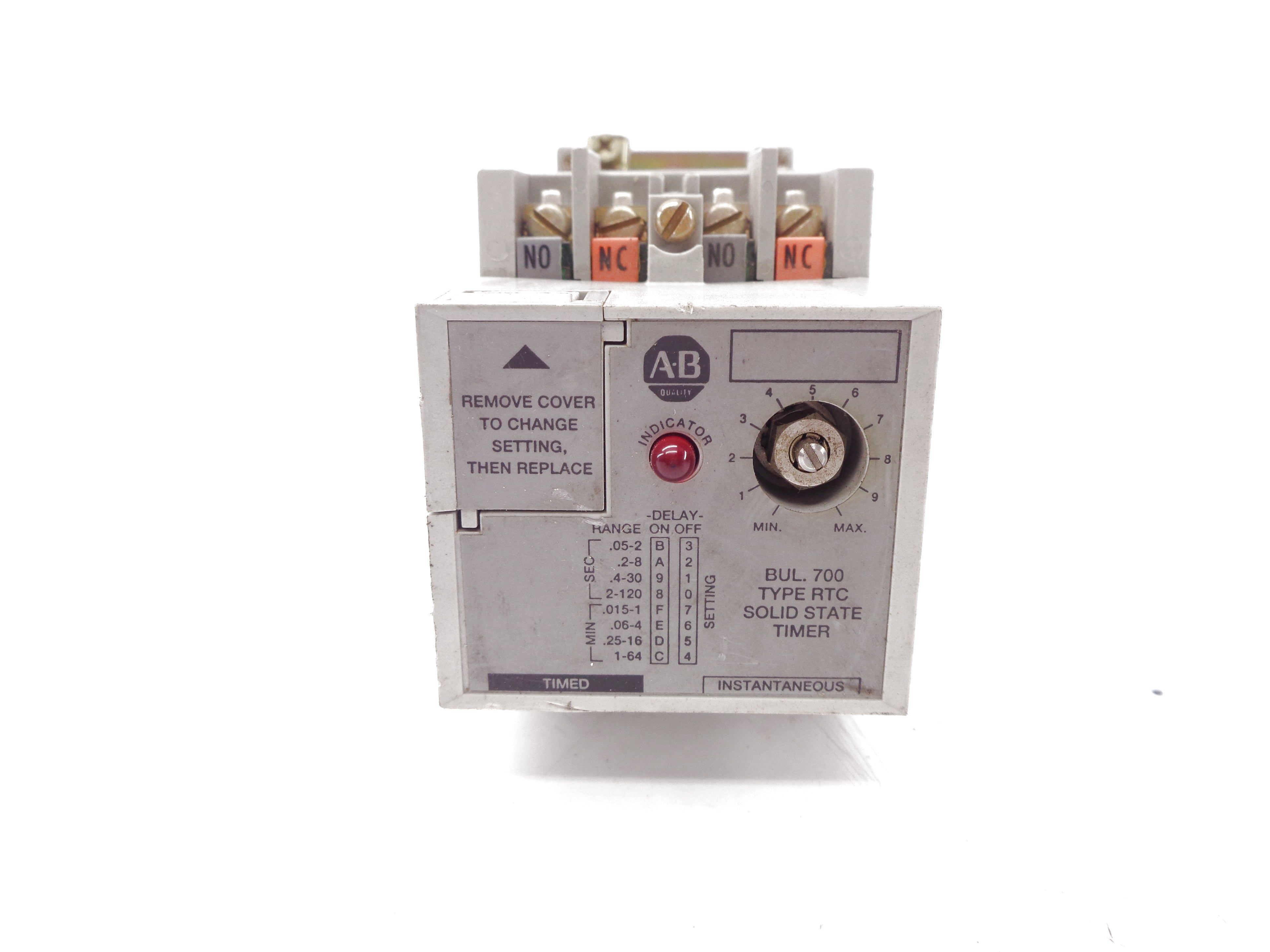 ALLEN BRADLEY 700-RTC11110U1 SER. A 120VAC UNMP