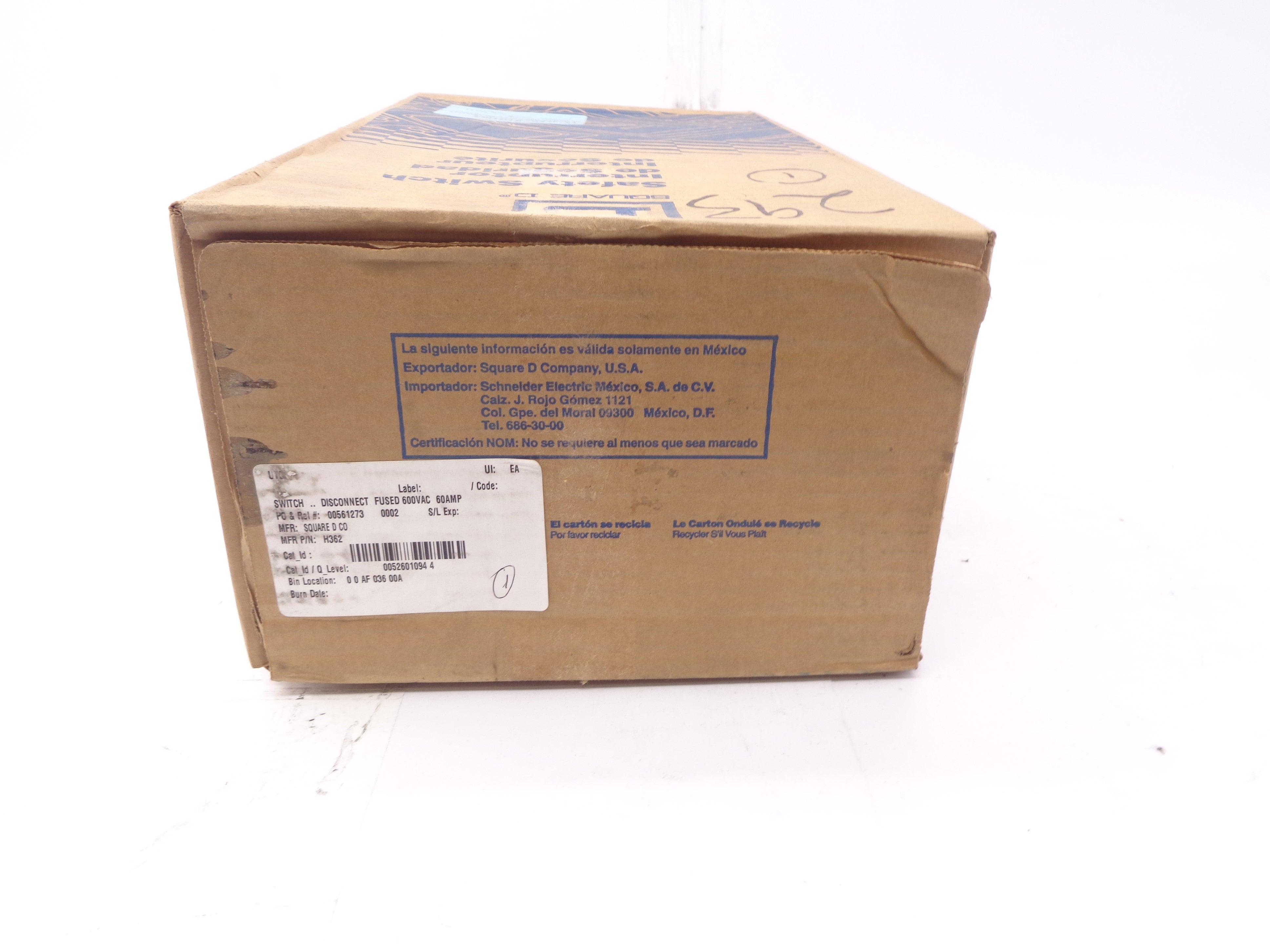 SQUARE D H362 SER. F05 NSFS