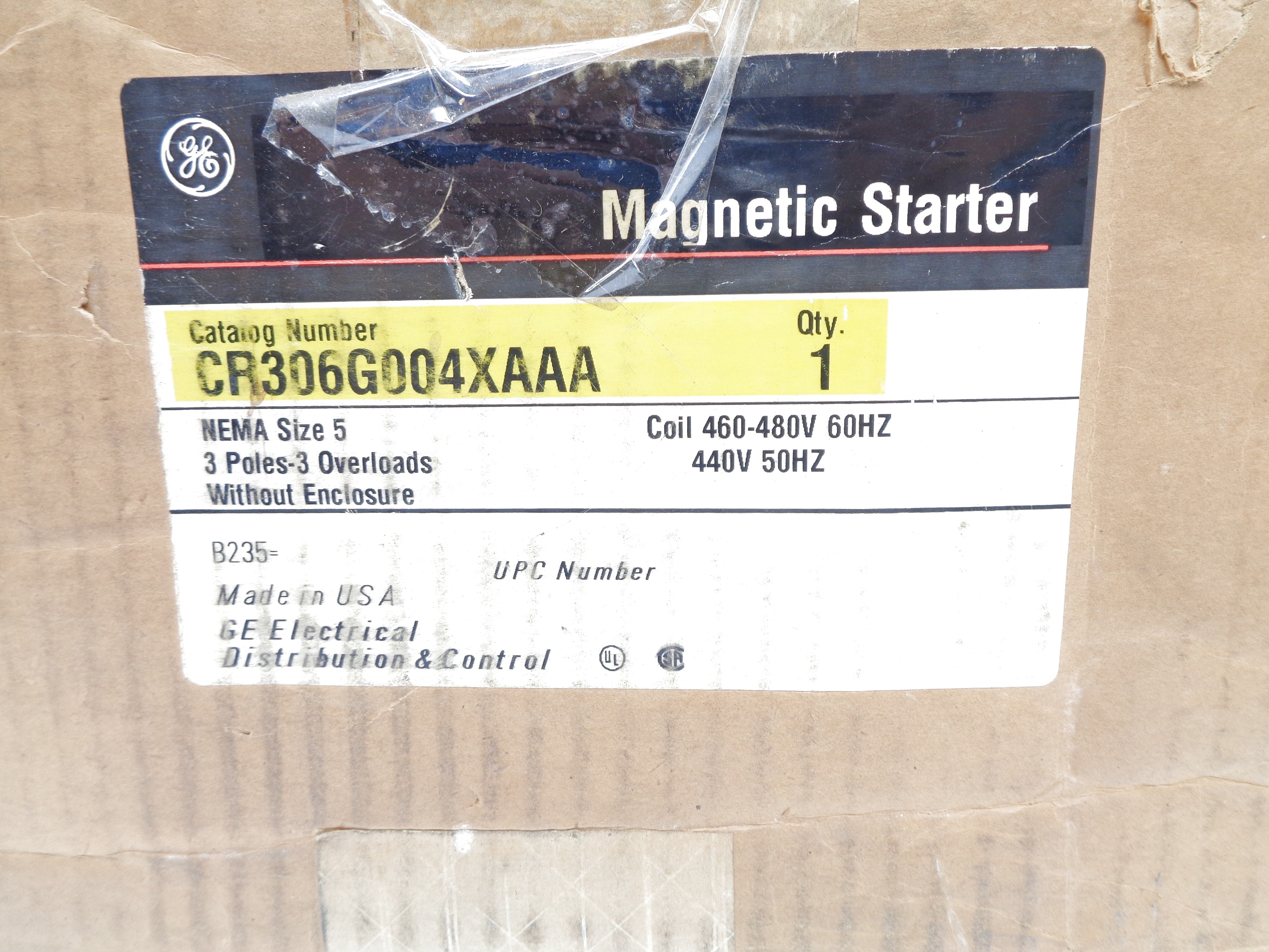 GENERAL ELECTRIC CR306G004XAAA NSMP