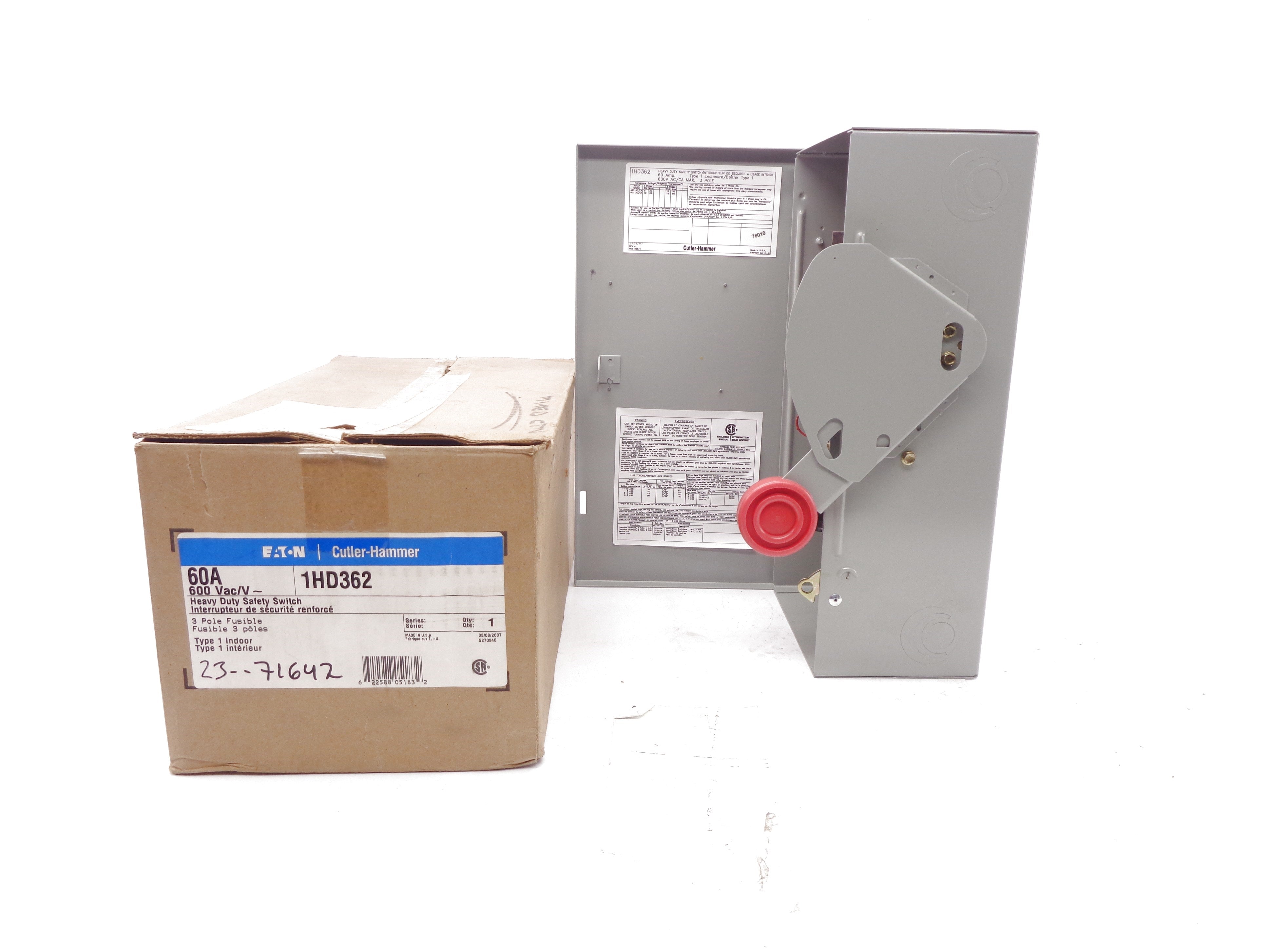 CUTLER HAMMER 1HD362 NSMP