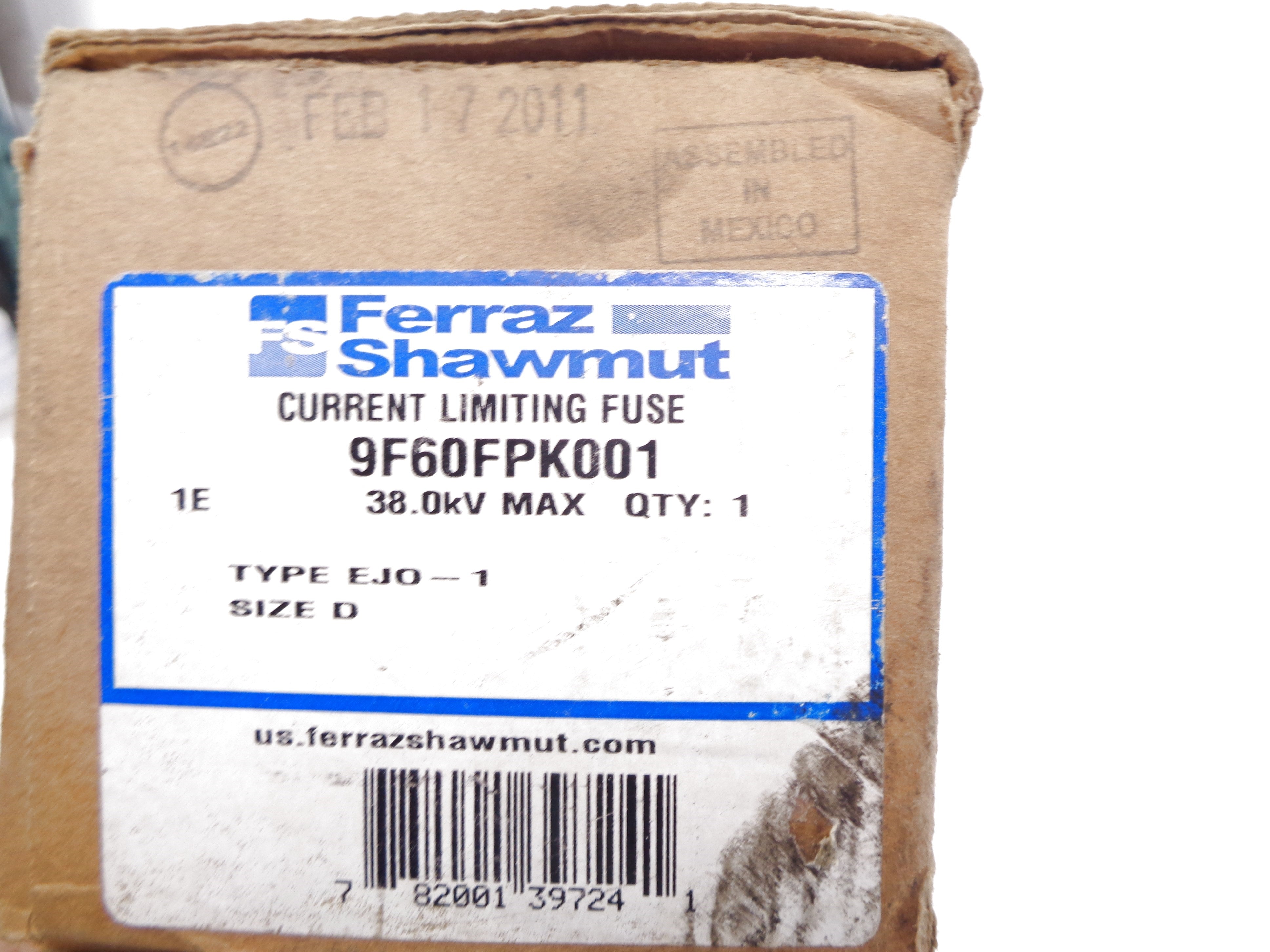 FERRAZ SHAWMUT 9F60FPK001 NSMP