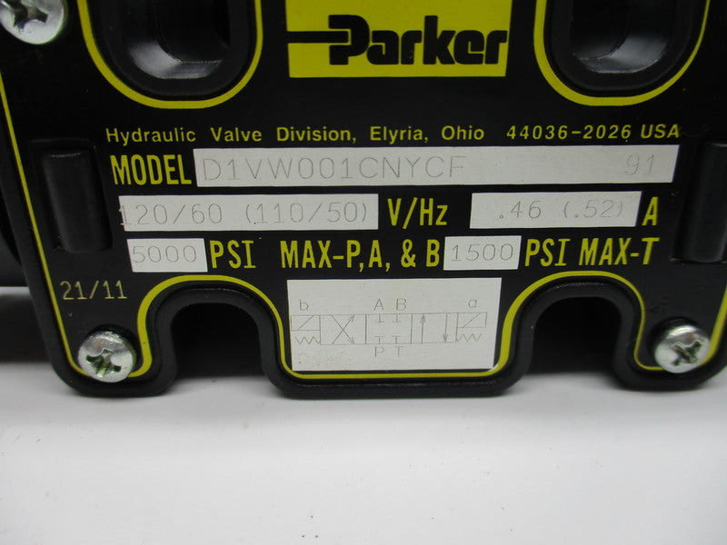 PARKER D1VW001CNYCF NSNP