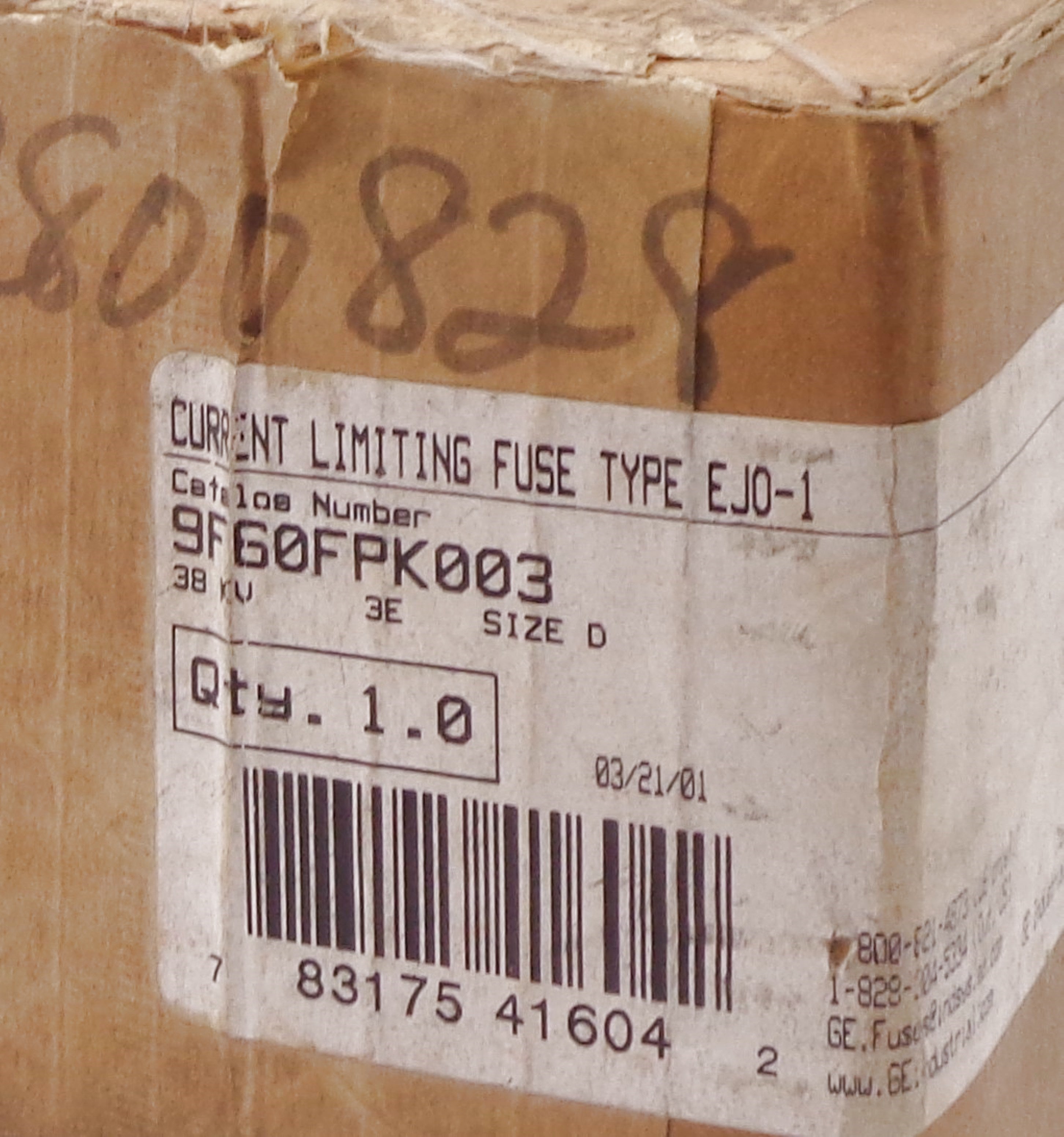 GENERAL ELECTRIC 9F60FPK003 NSMP