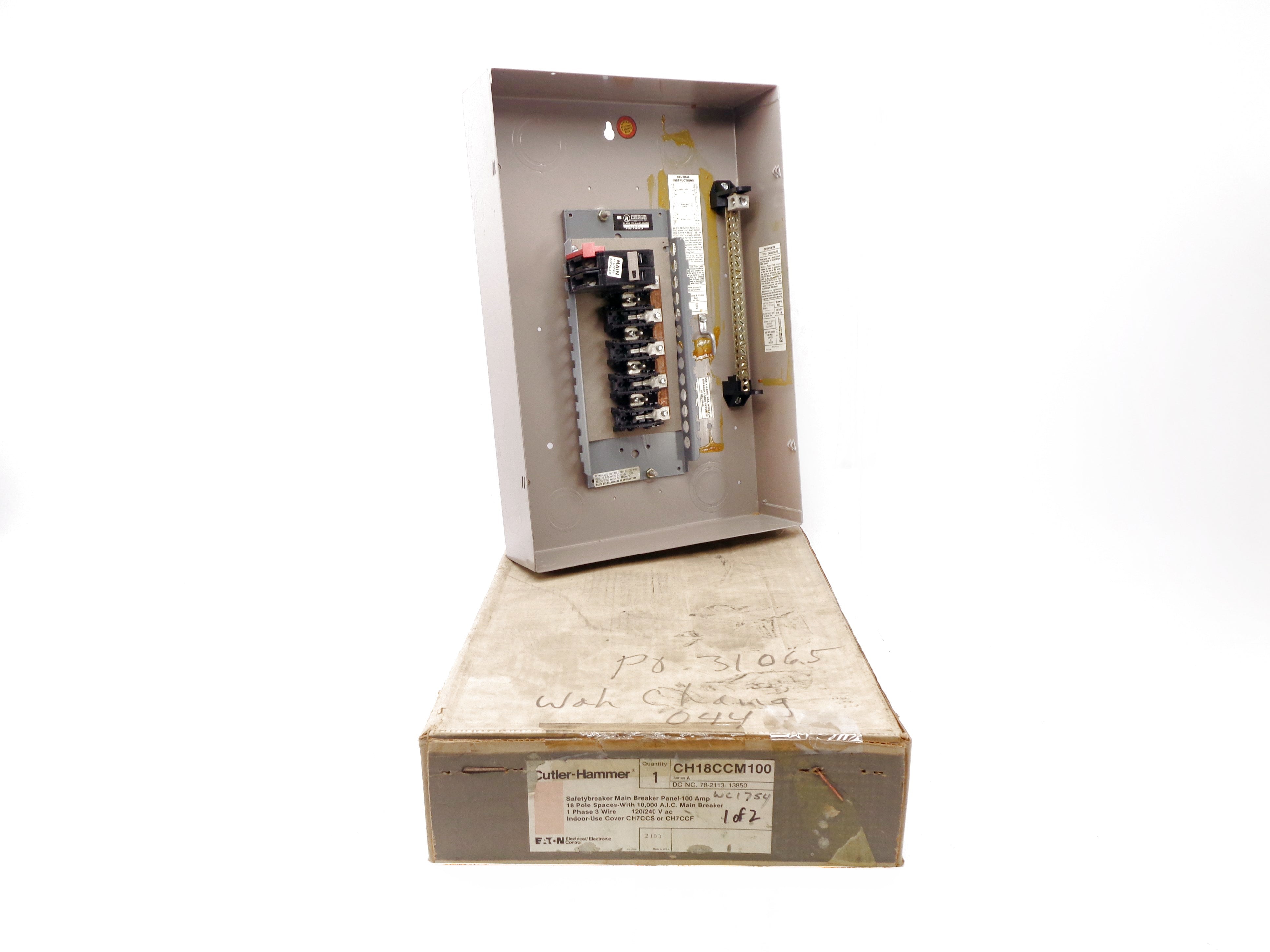 CUTLER HAMMER CH18CCM100 SER. A NSMP